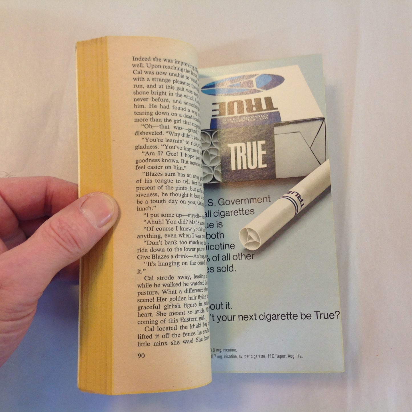 Vintage 1975 Mass Market Paperback Code of the West Zane Grey