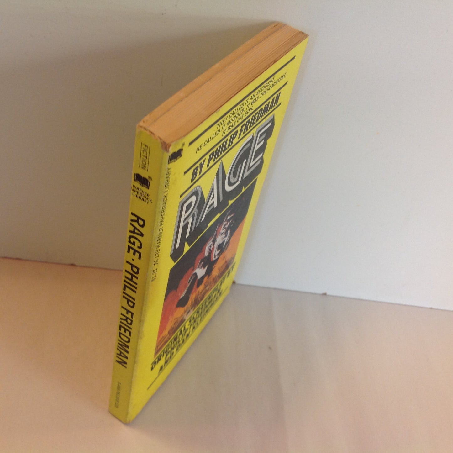 Vintage 1975 Mass Market Paperback RAGE Philip Friedman Movie Novelization