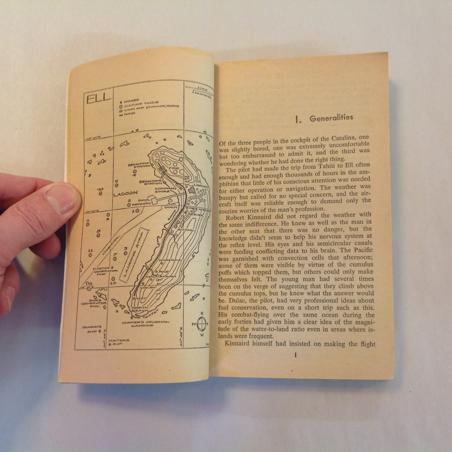 Vintage 1978 Mass Market Paperback Through the Eye of a Needle Hal Clement