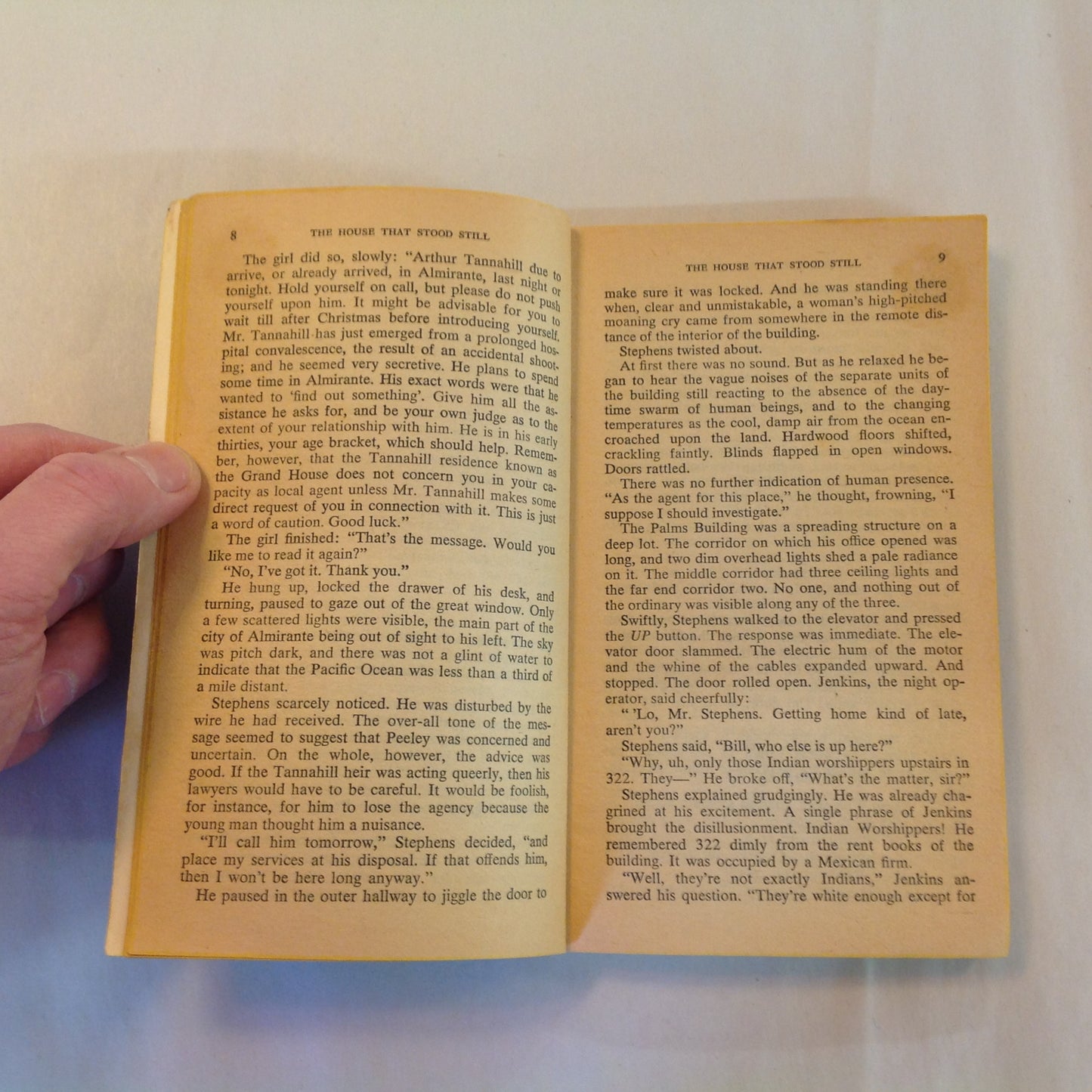 Vintage 1980 Mass Market Paperback The House That Stood Still A. E. van Vogt First Printing