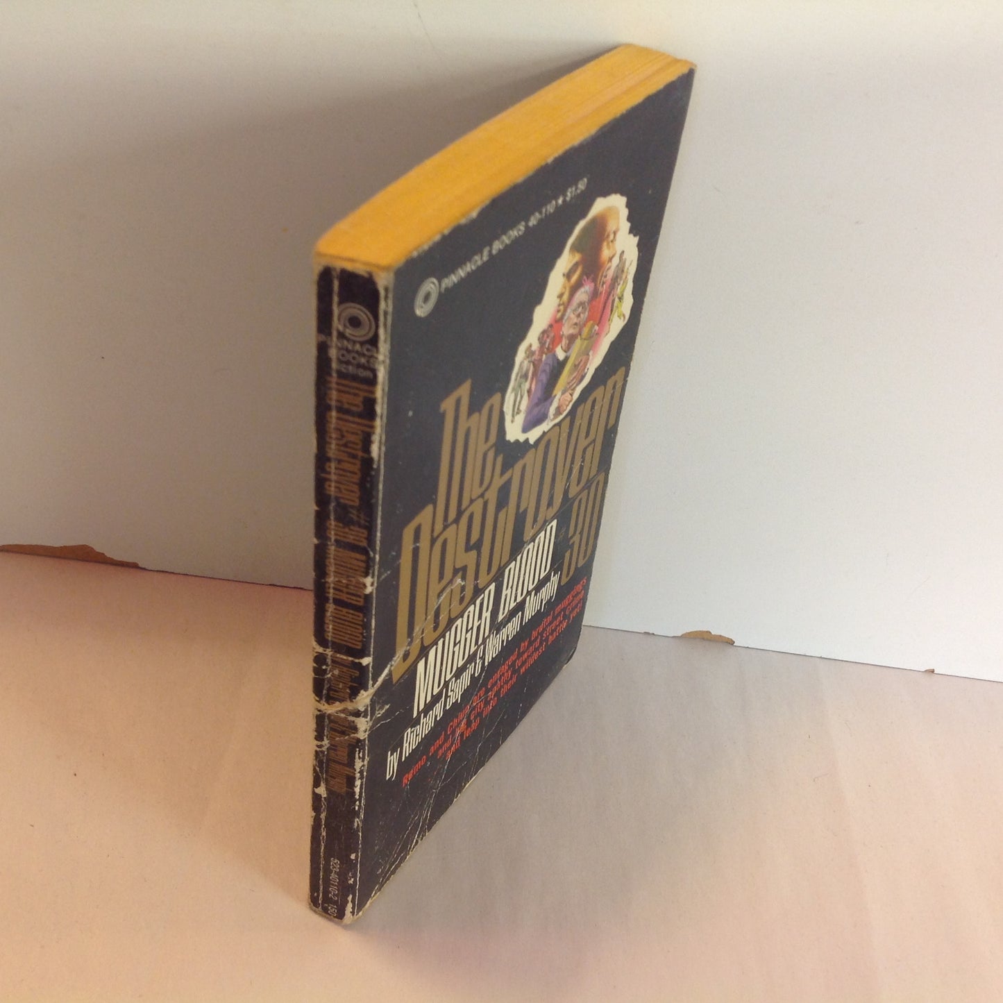 Vintage 1977 Mass Market Paperback The Destroyer 30: Mugger Blood Richard Sapir Warren Murphy