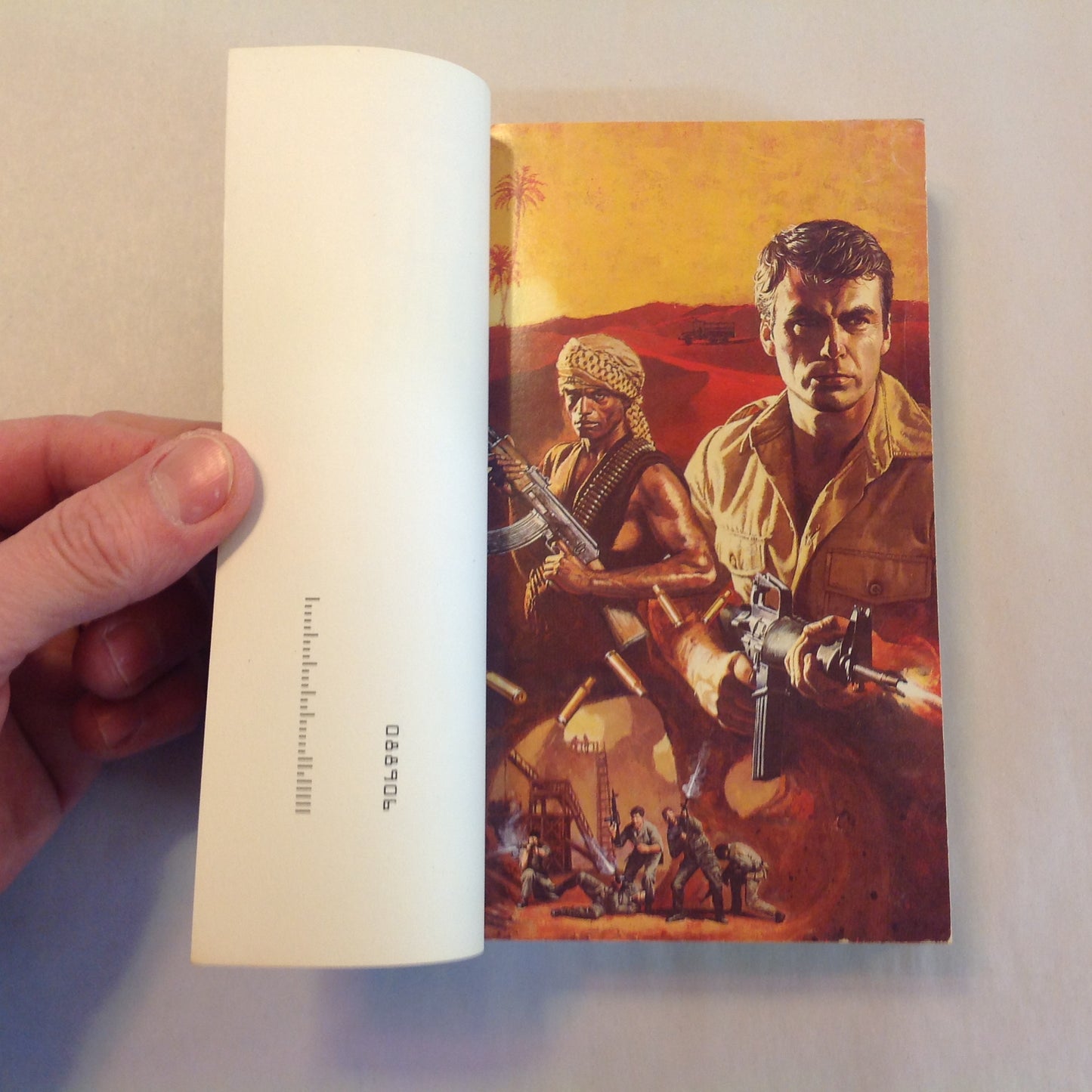 Vintage 1988 Mass Market Paperback Don Pendleton's Mack Bolan: Anvil of Hell