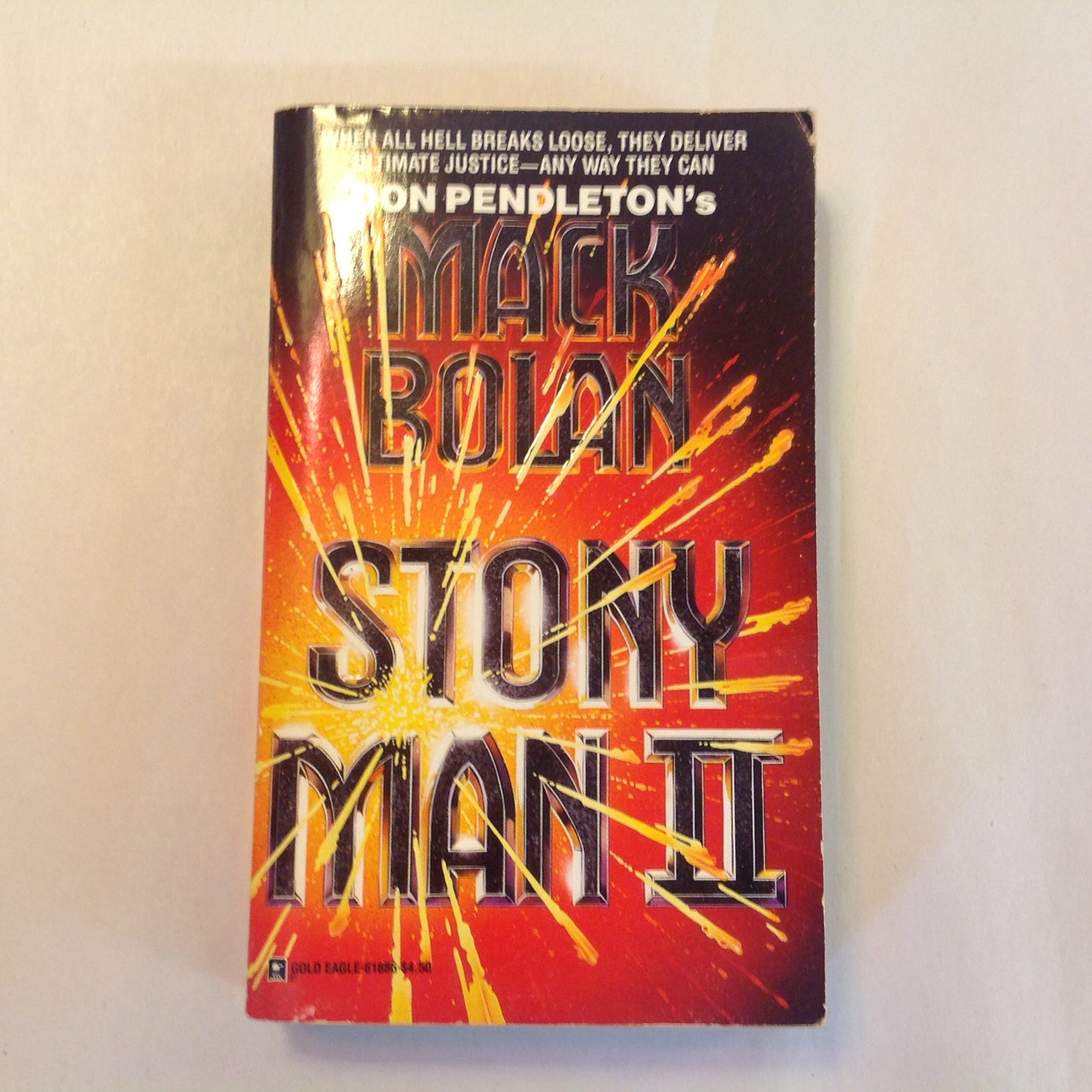 Vintage 1991 Mass Market Paperback Don Pendleton's Mack Bolan: Stony Man II