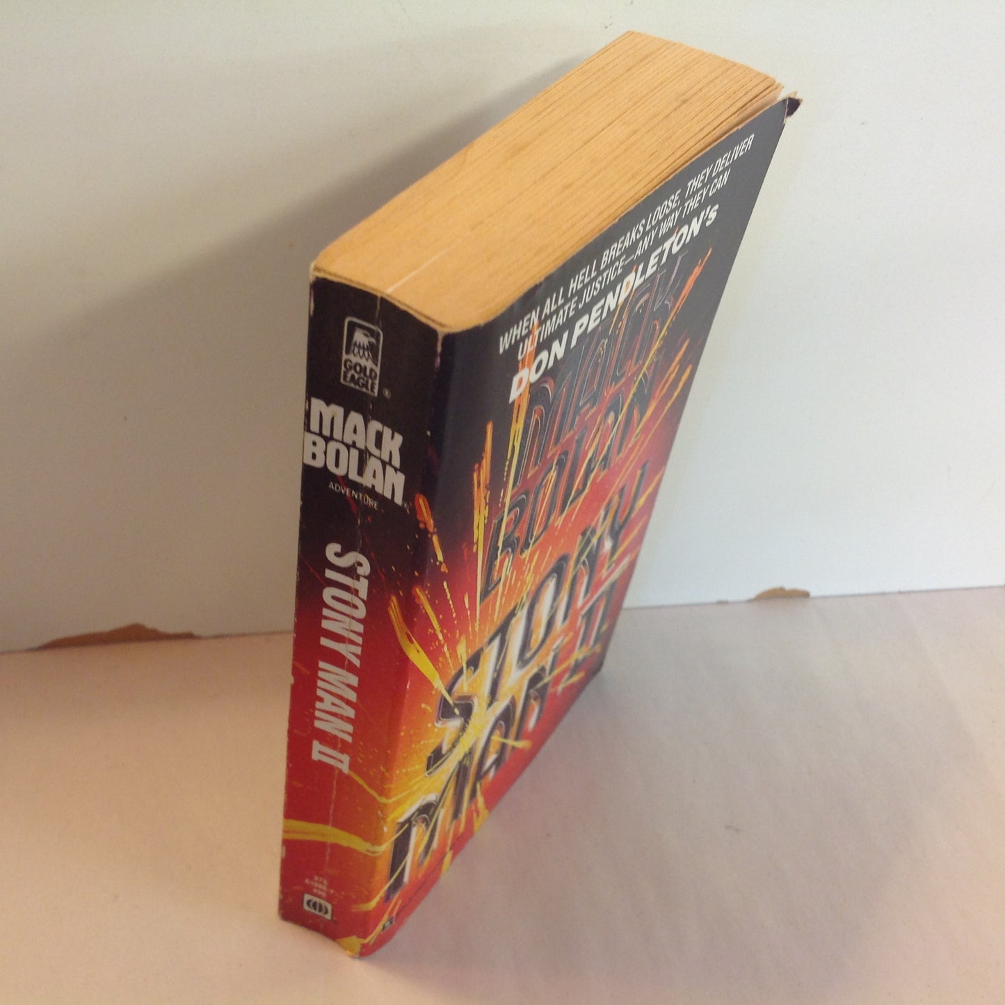 Vintage 1991 Mass Market Paperback Don Pendleton's Mack Bolan: Stony Man II