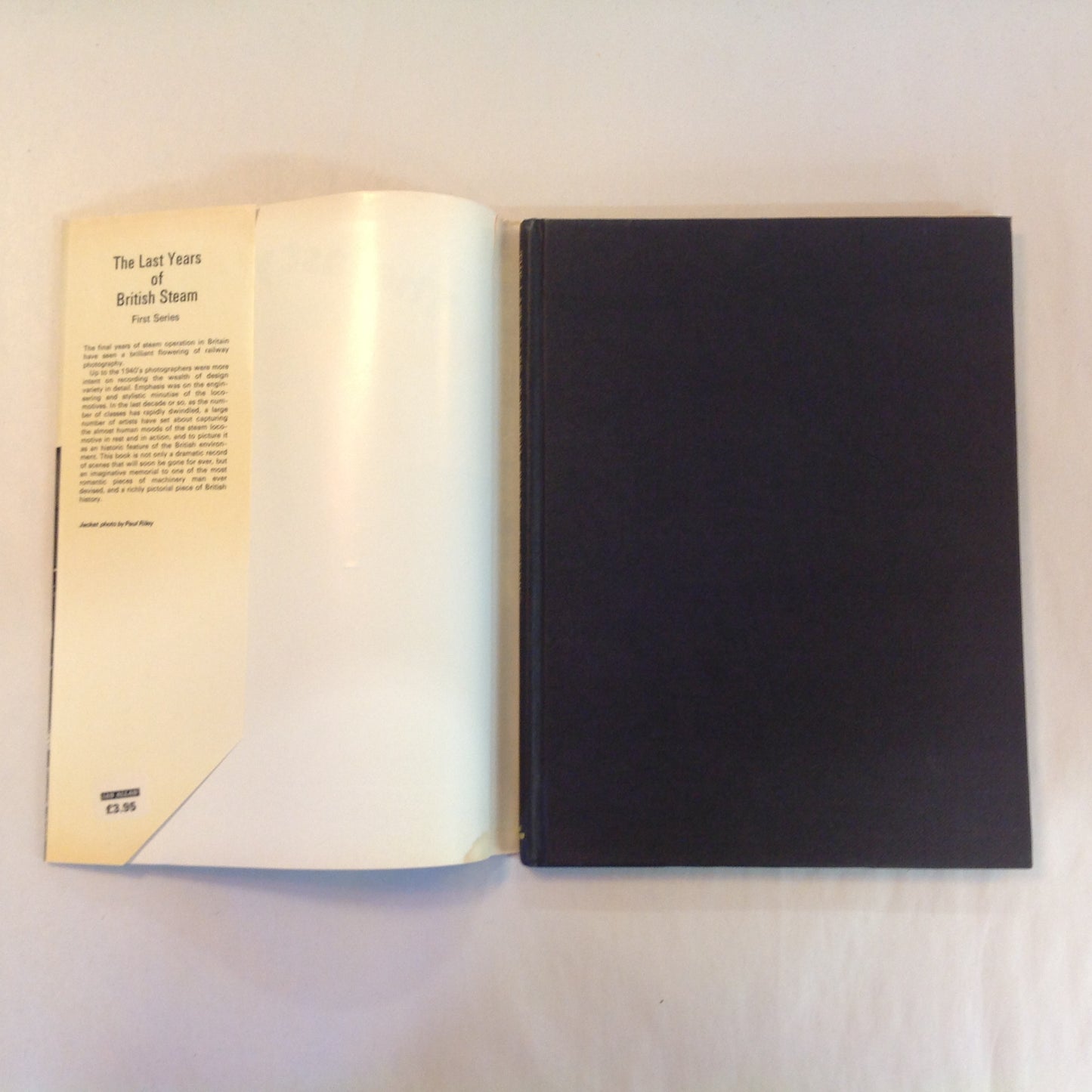 Vintage 1976 Pictorial Hardcover The Last Years of British Steam Ian Allan
