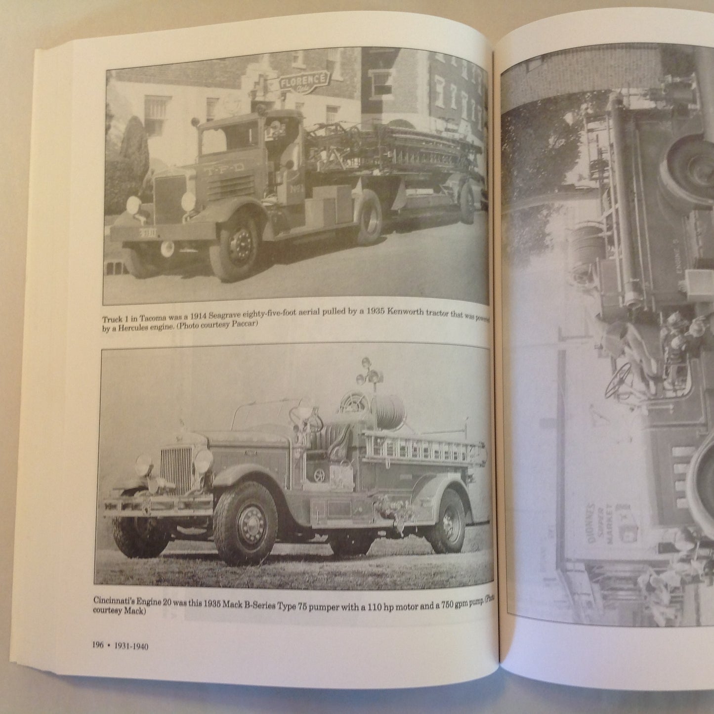 Vintage 1996 Trade Paperback Big City Fire Trucks Vol 1: 1900-1950 Donald Wood Wayne Sorensen