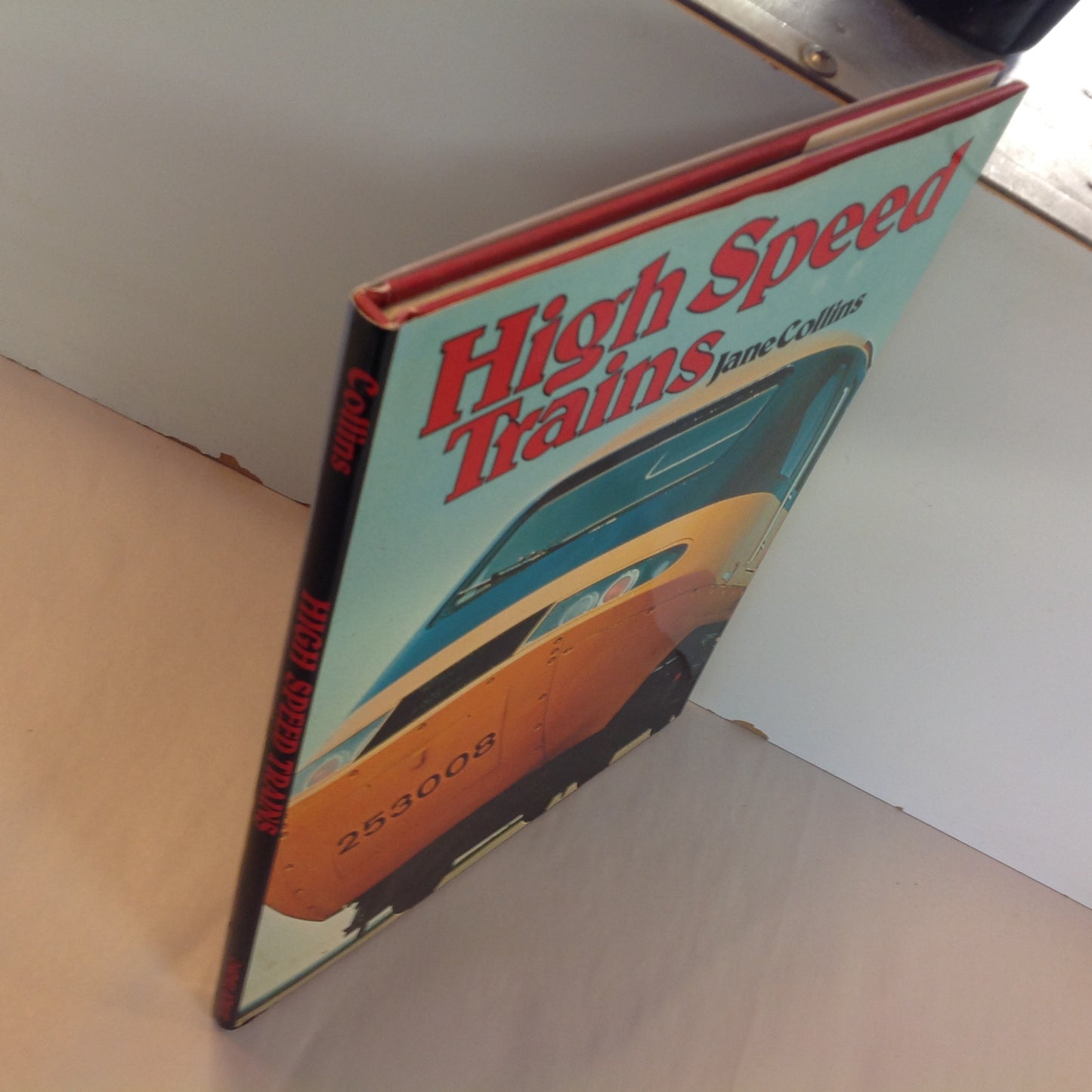 Vintage 1978 Pictorial Hardcover High Speed Trains Jane Collins