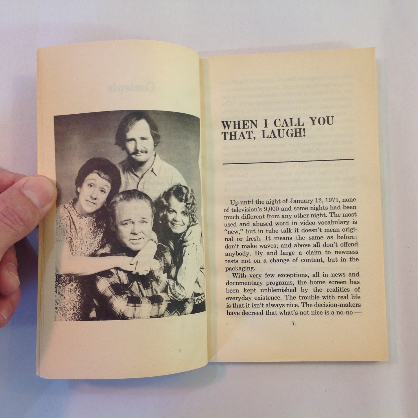 Vintage 1973 Mass Market Paperback TV's First Family Louis Solomon