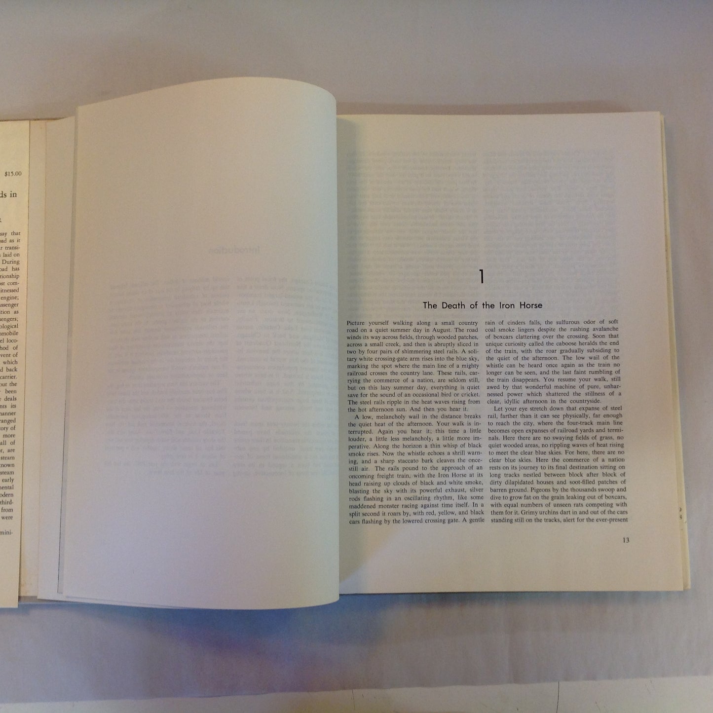 Vintage 1968 Pictorial Hardcover American Railroads in Transition: The Passing of the Steam Locomotives Robert S. Carper
