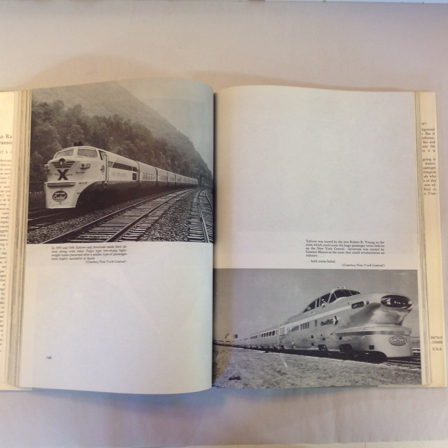 Vintage 1968 Pictorial Hardcover American Railroads in Transition: The Passing of the Steam Locomotives Robert S. Carper