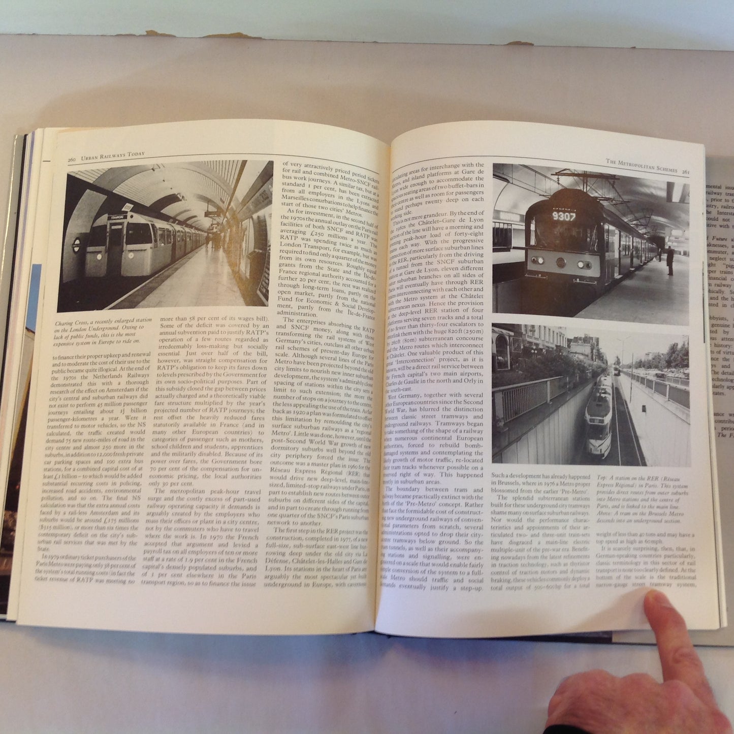 Vintage 1987 Pictorial Hardcover Railways: Past, Present & Future G. Freeman Allan