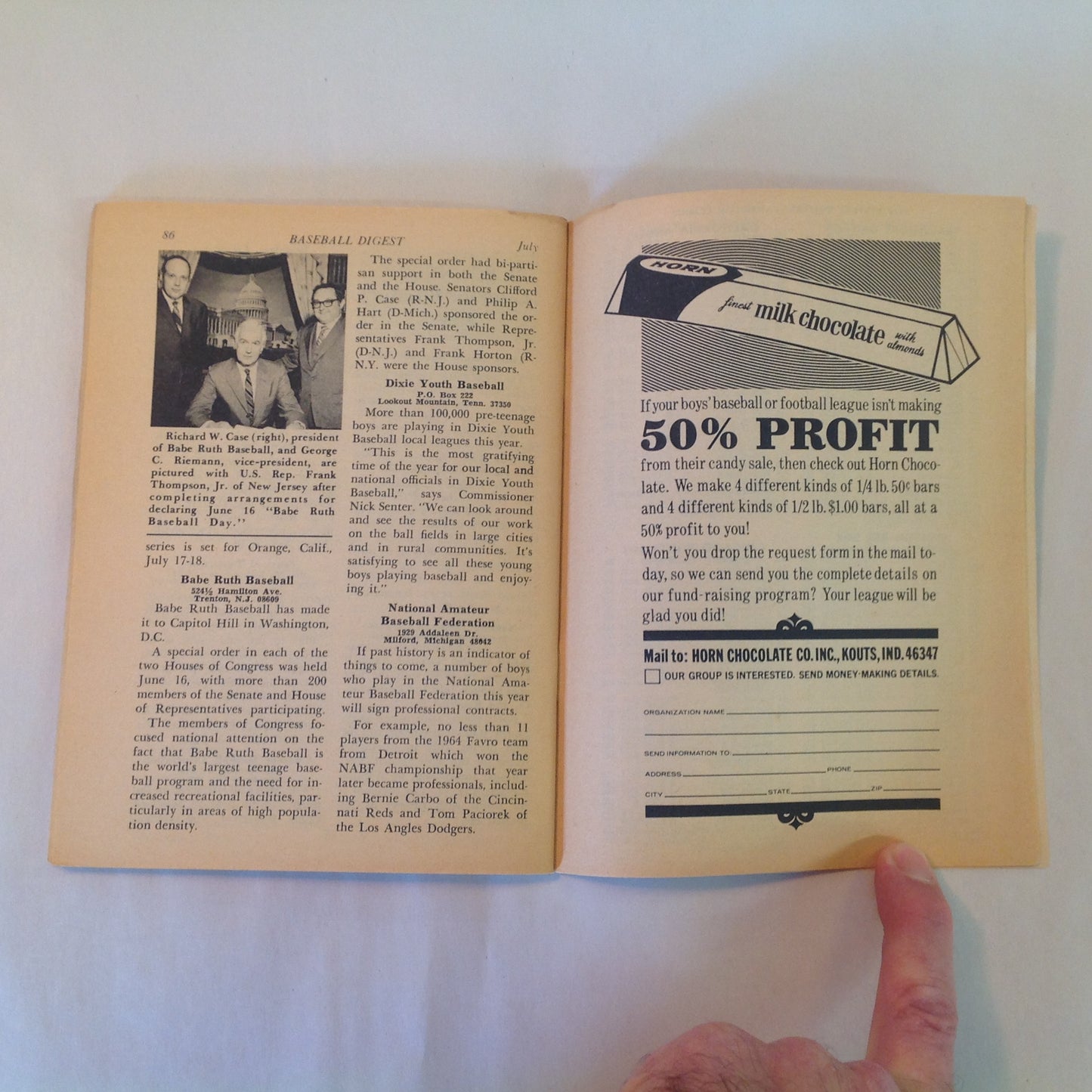 Vintage Jul 1970 Baseball Digest Magazine Can Ken Holtzman Beat the Rap?