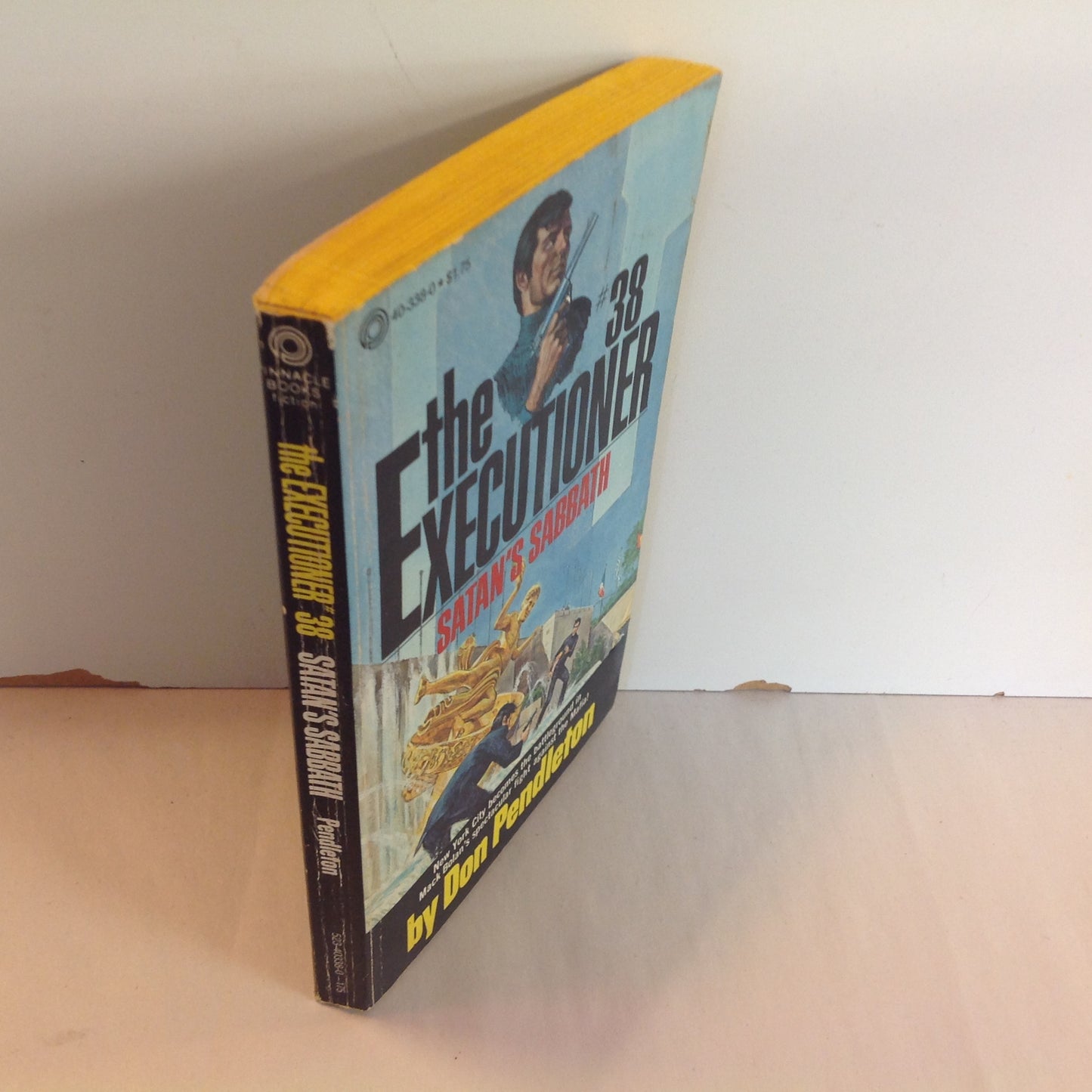 Vintage 1980 Mass Market Paperback The Executioner # 38: Satan's Sabbath Don Pendleton