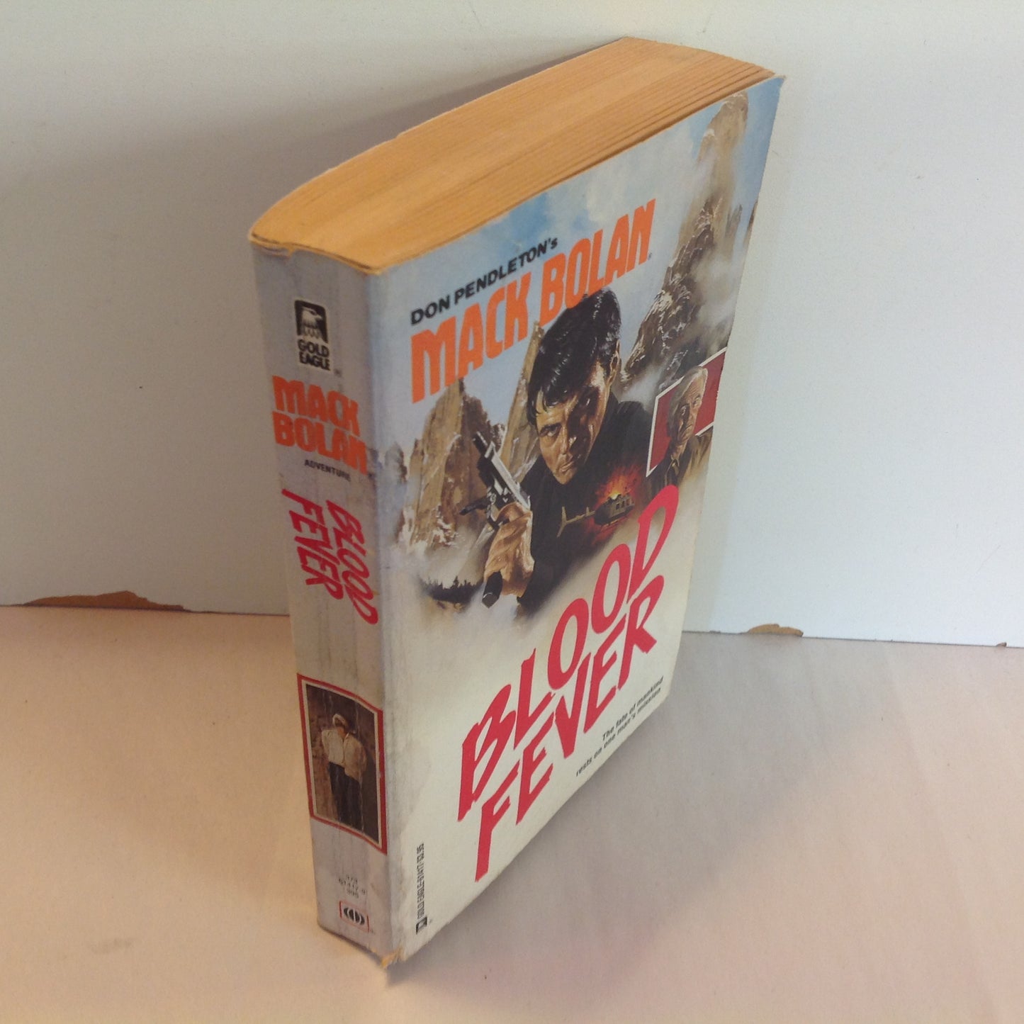 Vintage 1989 Mass Market Paperback Don Pendleton's Mack Bolan: Blood Fever First Edition