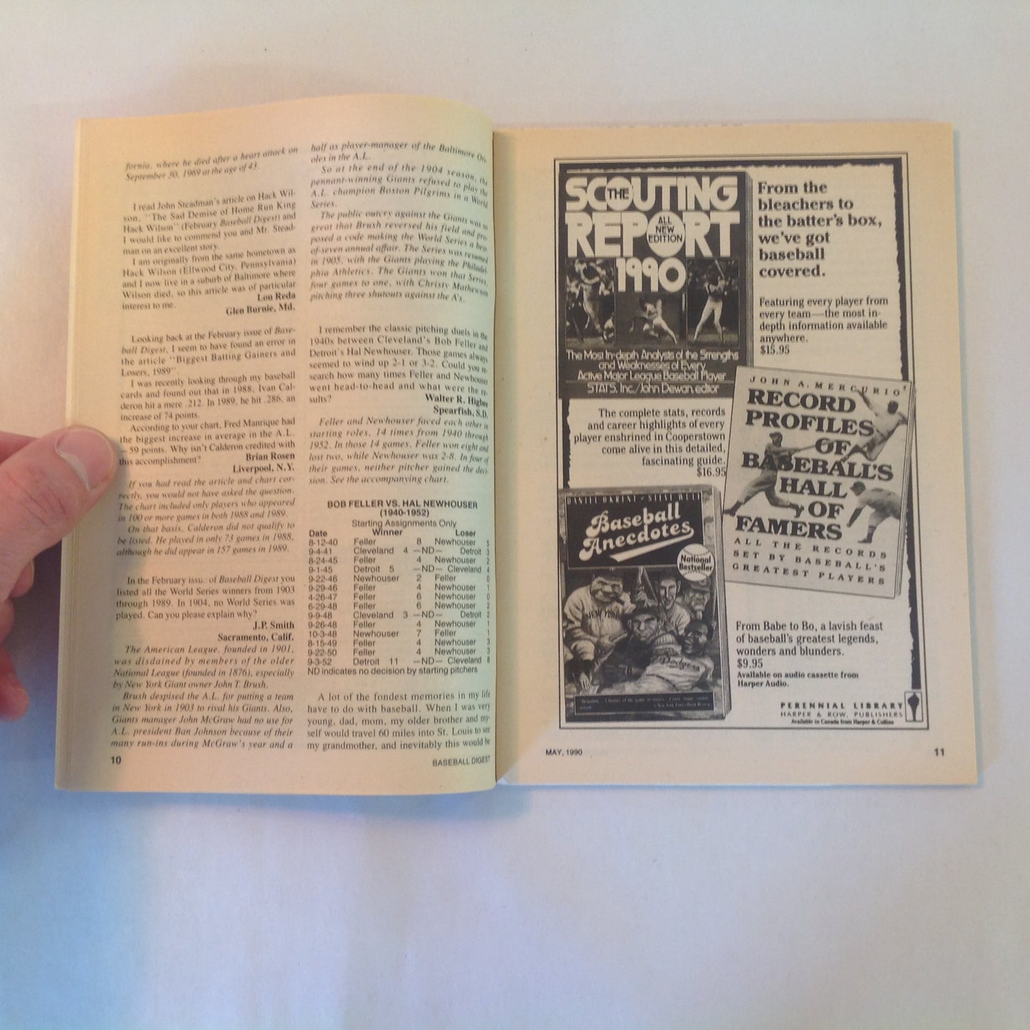 Vintage May 1990 Baseball Digest Magazine Eight Stars At Career Crossroads: Dave Winfield Kirk Gibson Darryl Strawberry