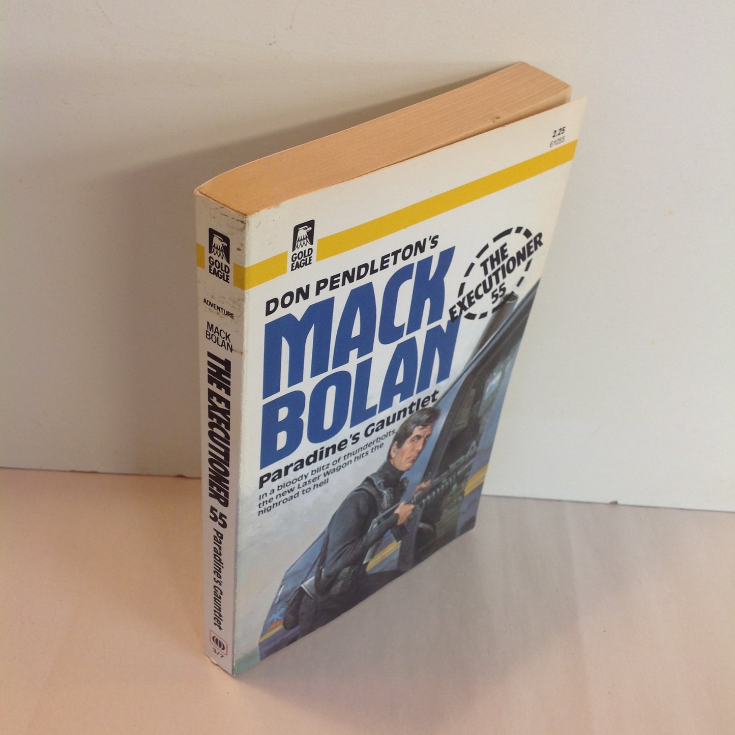 Vintage 1983 Mass Market Paperback Don Pendleton's Mack Bolan The Executioner 55: Paradine's Gauntlet