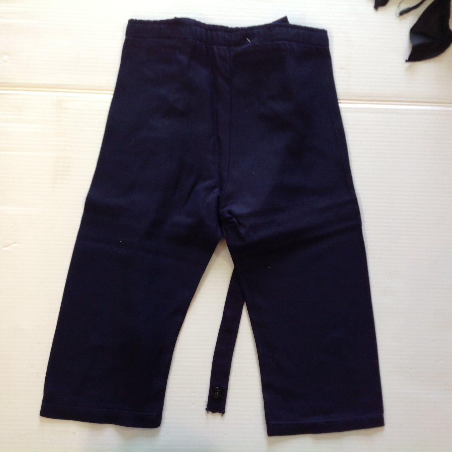 Vintage Good Lad Tailored Rayon Blue Child's Navy Uniform Sailor Shirt Suspender Pants Tie