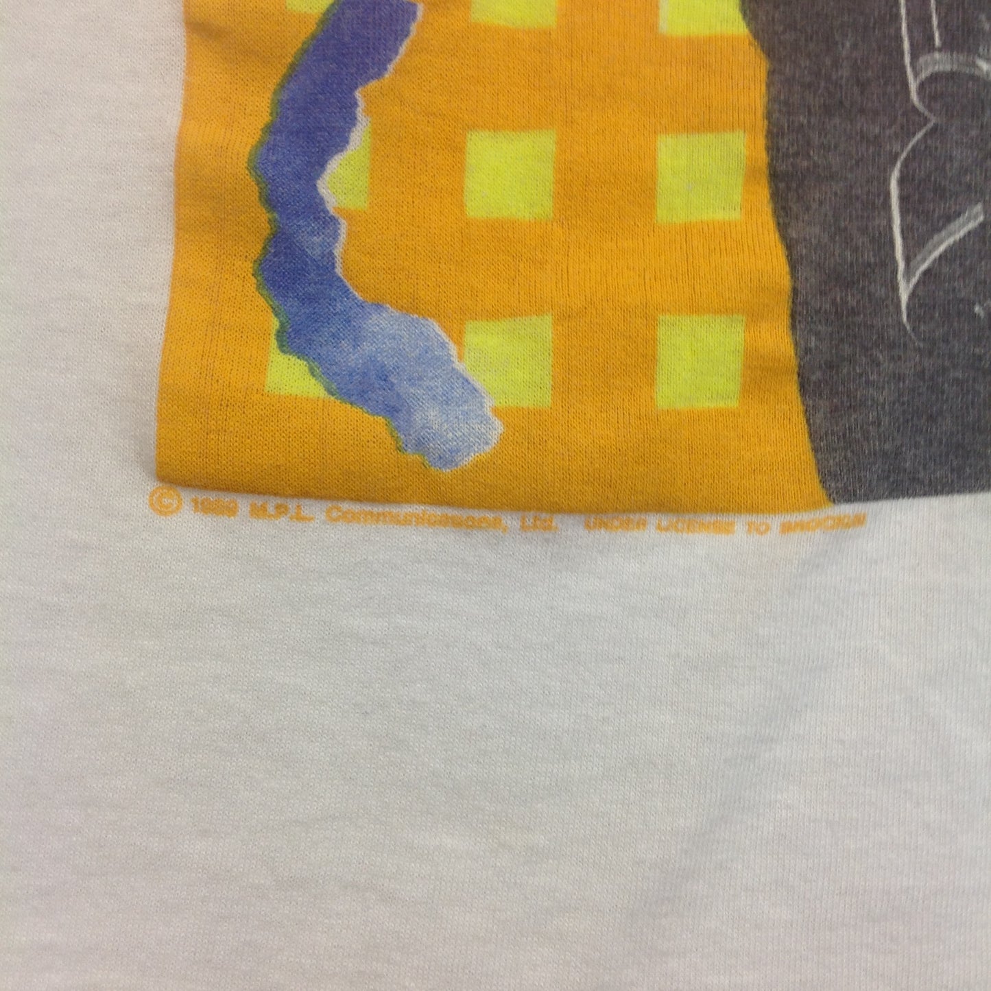 Vintage Souvenir Paul McCartney 1989 World Tour T-Shirt Large White