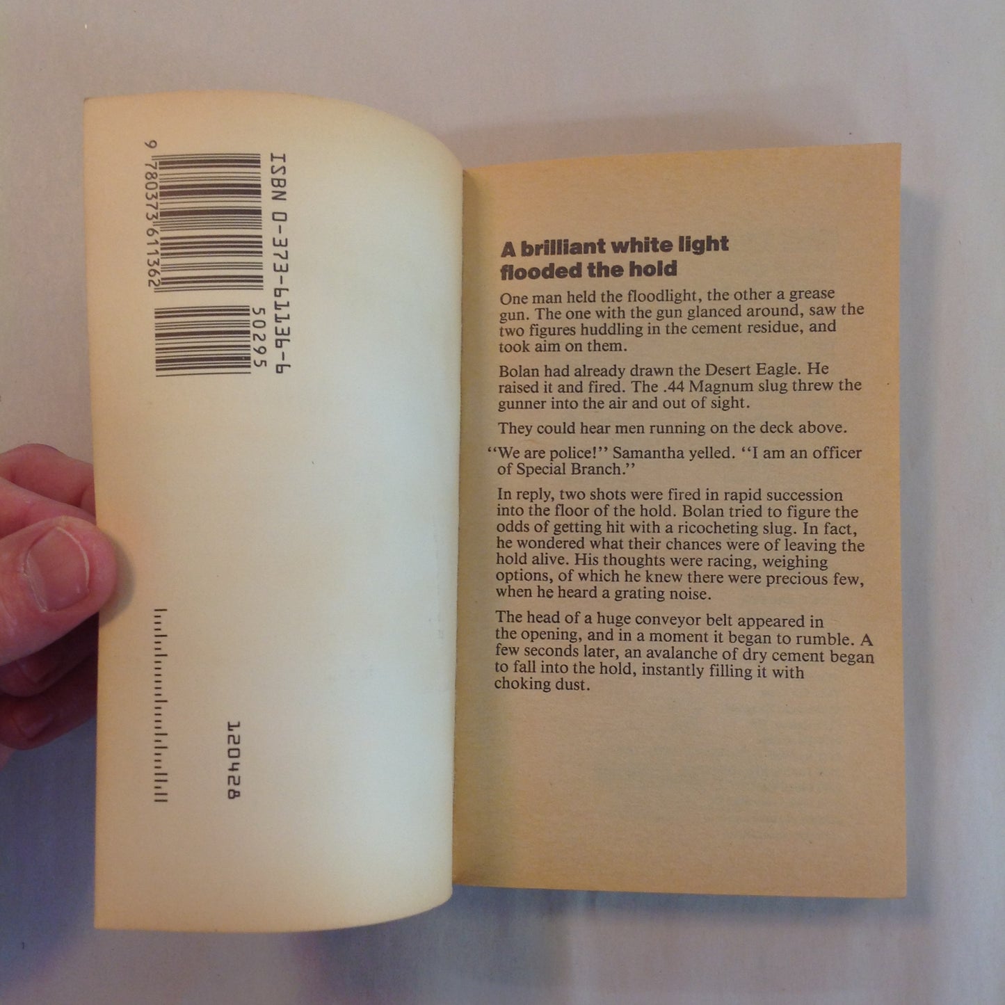 Vintage 1990 Mass Market Paperback The Executioner Featuring Mack Bolan #136: Down and Dirty Don Pendleton
