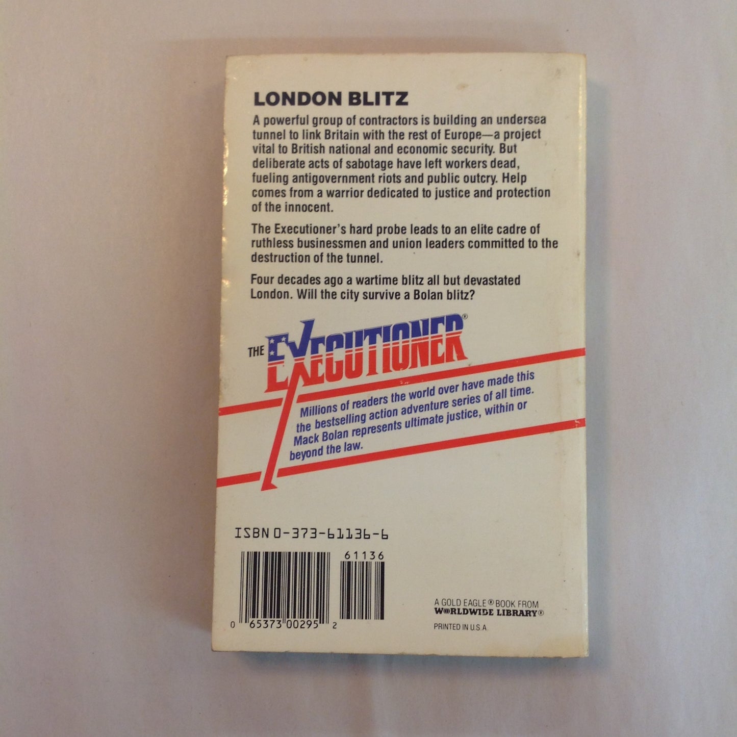 Vintage 1990 Mass Market Paperback The Executioner Featuring Mack Bolan #136: Down and Dirty Don Pendleton