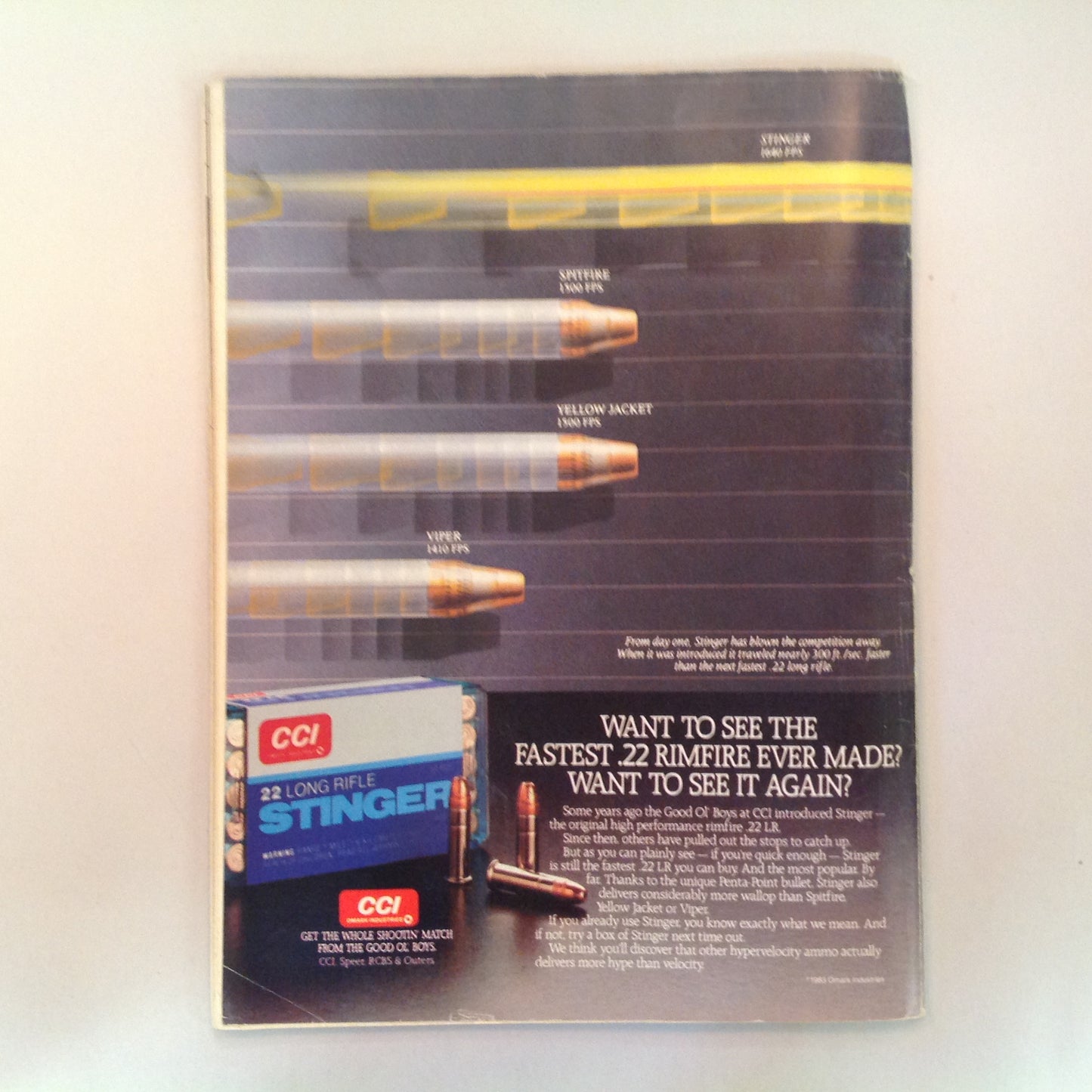 Vintage Jun 1984 Shooting Times Magazine Colt .357 Python Weatherby Breakthrough Handgun Bonus Deer Rifle Action Year-Round