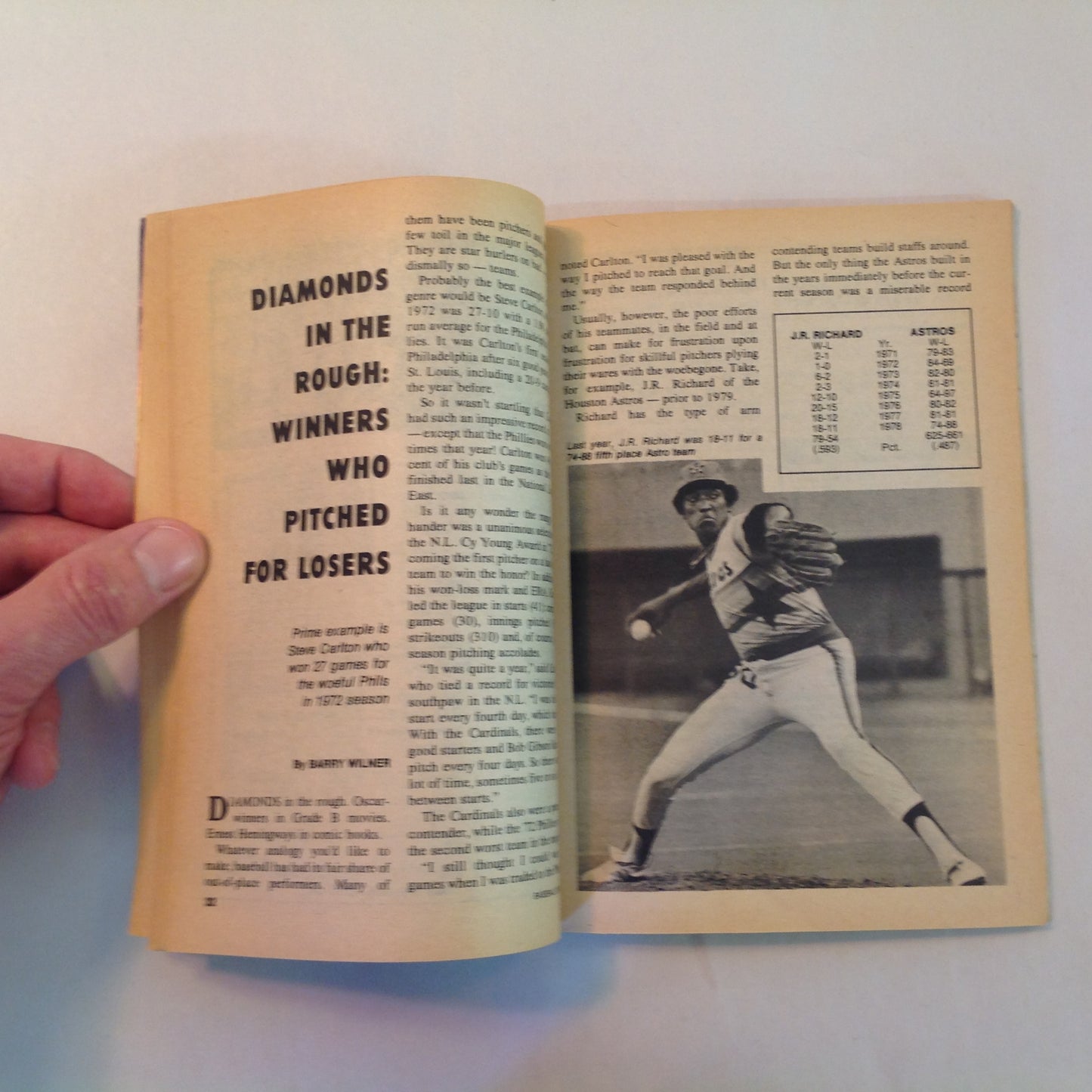 Vintage Sep 1979 Baseball Digest Magazine Tommy John: The Bionic Wonder