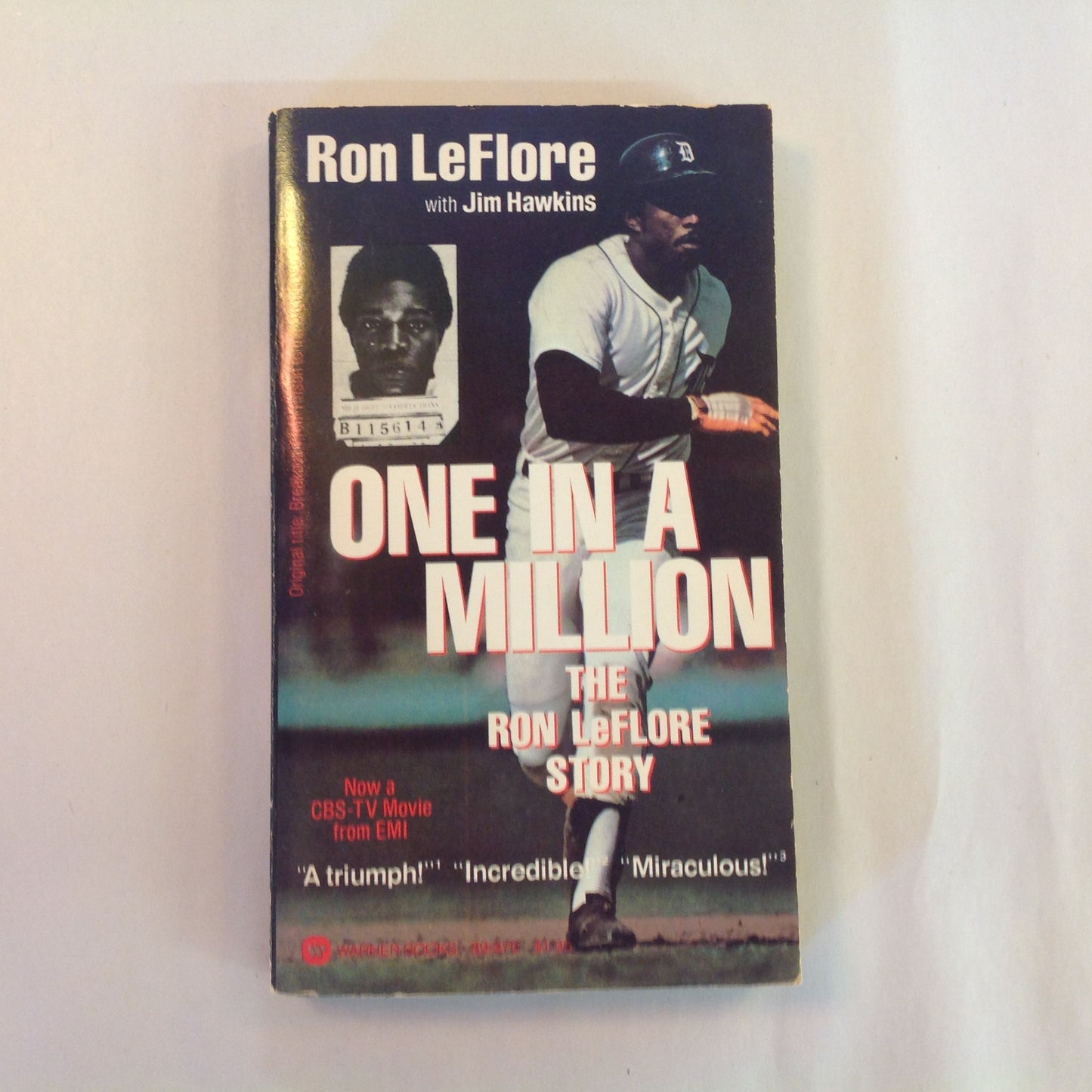 Vintage 1978 Mass Market Paperback One In a Million: The Ron LeFlore Story