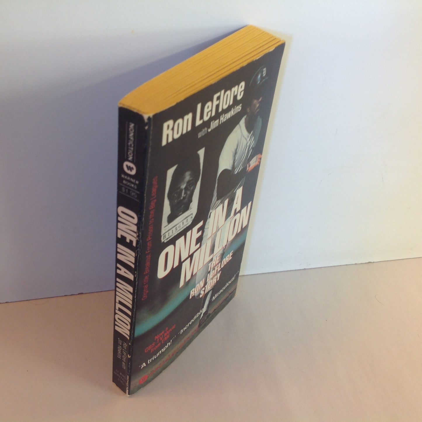 Vintage 1978 Mass Market Paperback One In a Million: The Ron LeFlore Story