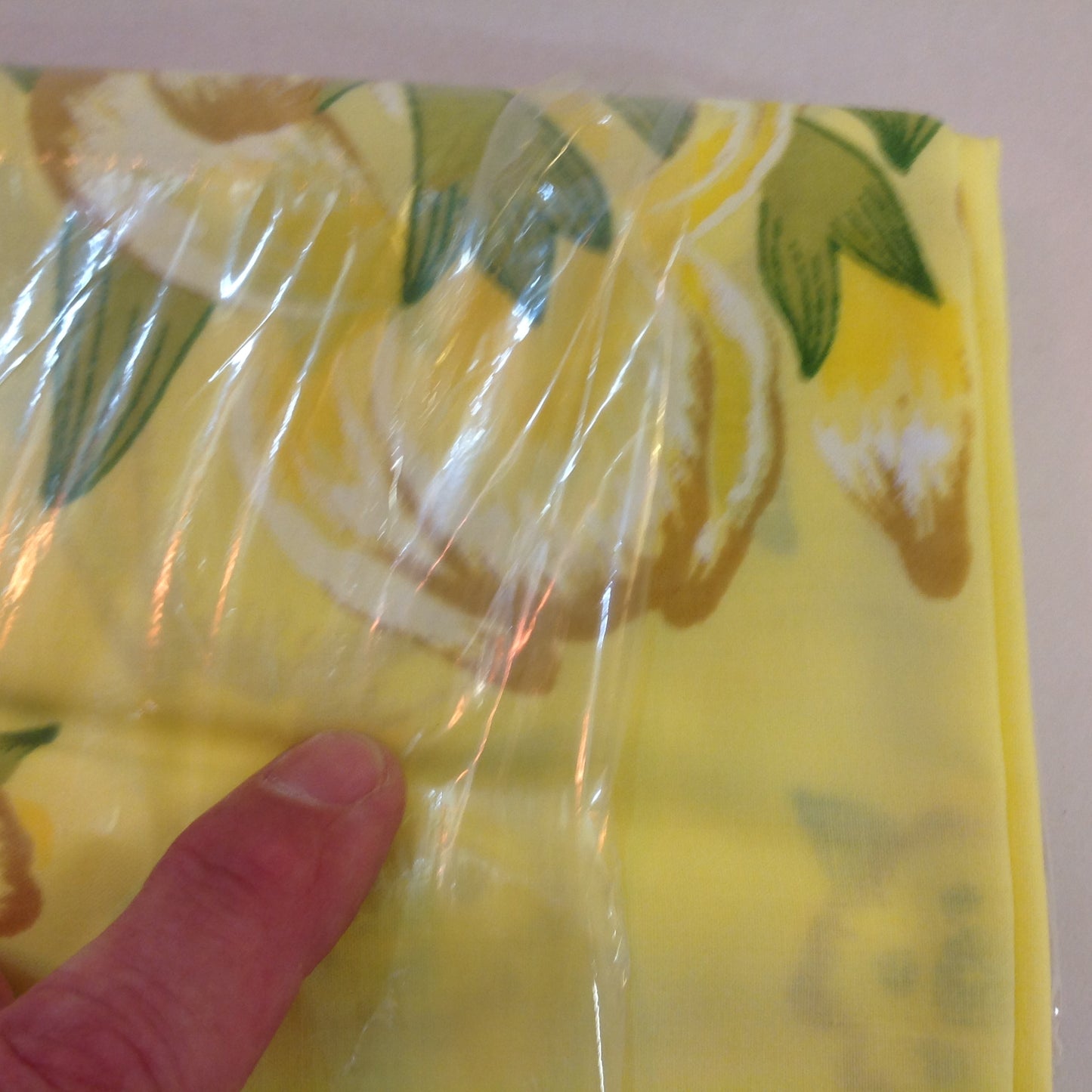 Vintage NOS Dinah-Mates 3Pc Percale Bedding Pillowcases Full Fitted Full Flat Sheets