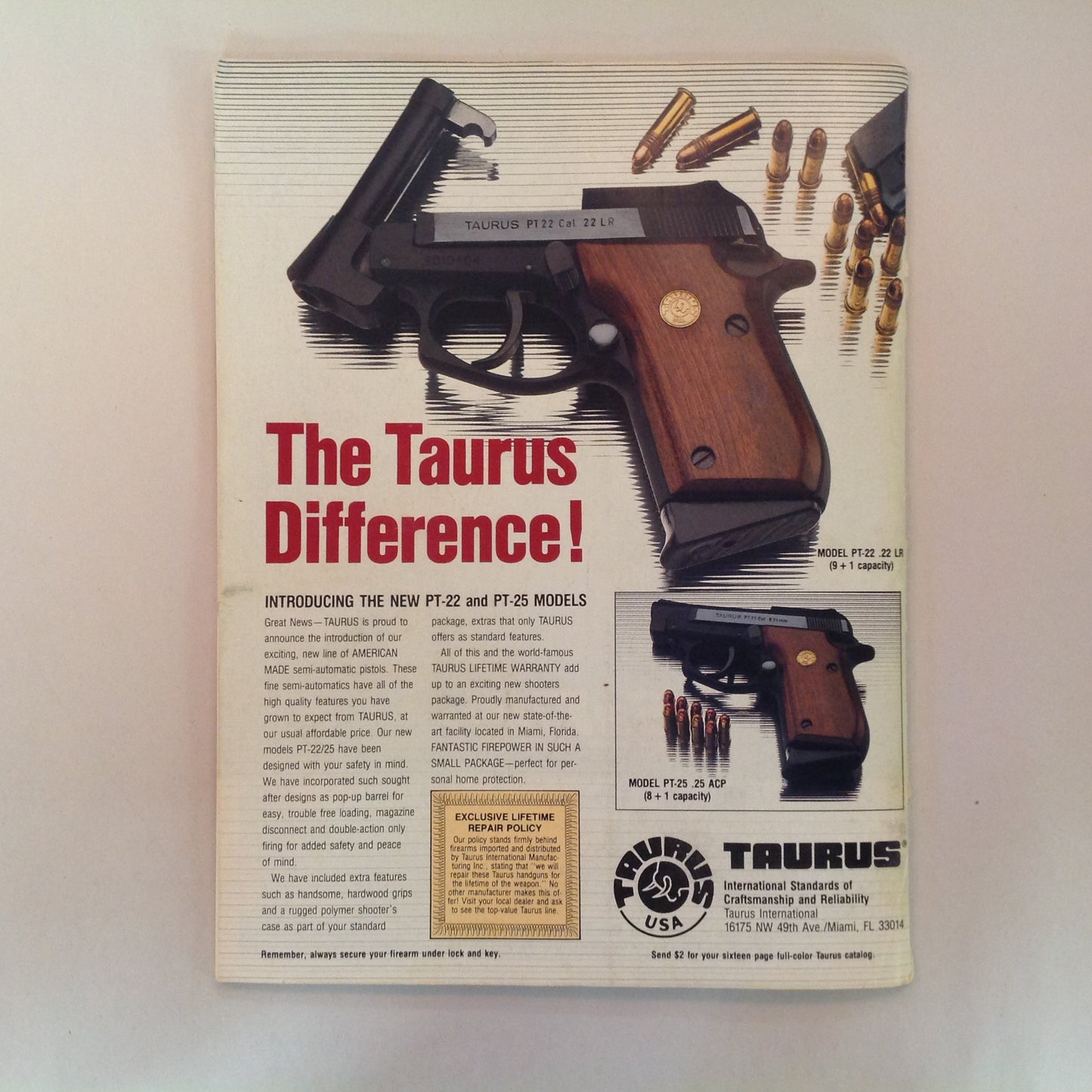 Vintage Feb 1992 Shooting Times Magazine The Magnums: A Terrific Trio Special Reloading Issue