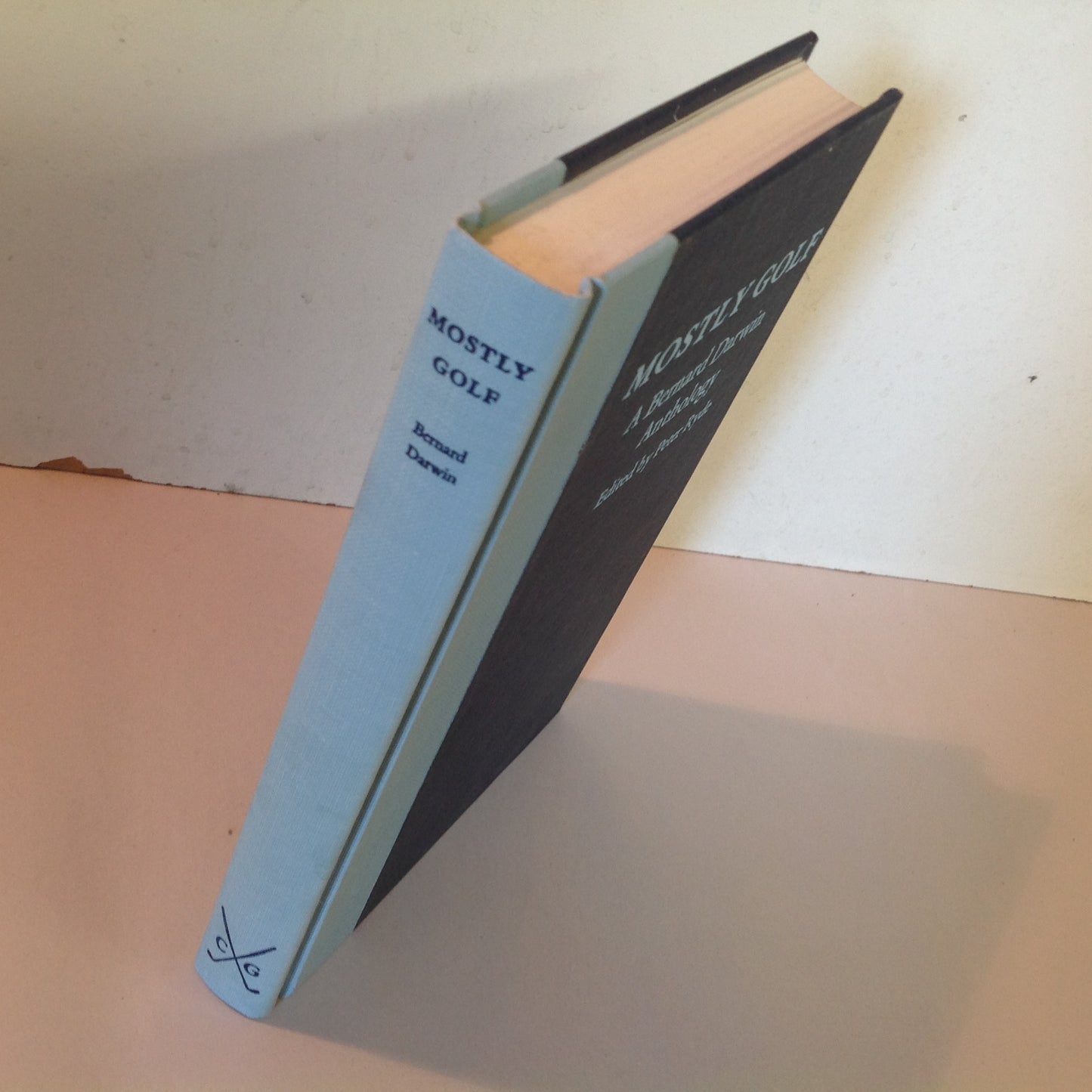 Vintage 1986 Hardcover Mostly Golf: A Bernard Darwin Anthology Peter Ryde, Editor C&G First
