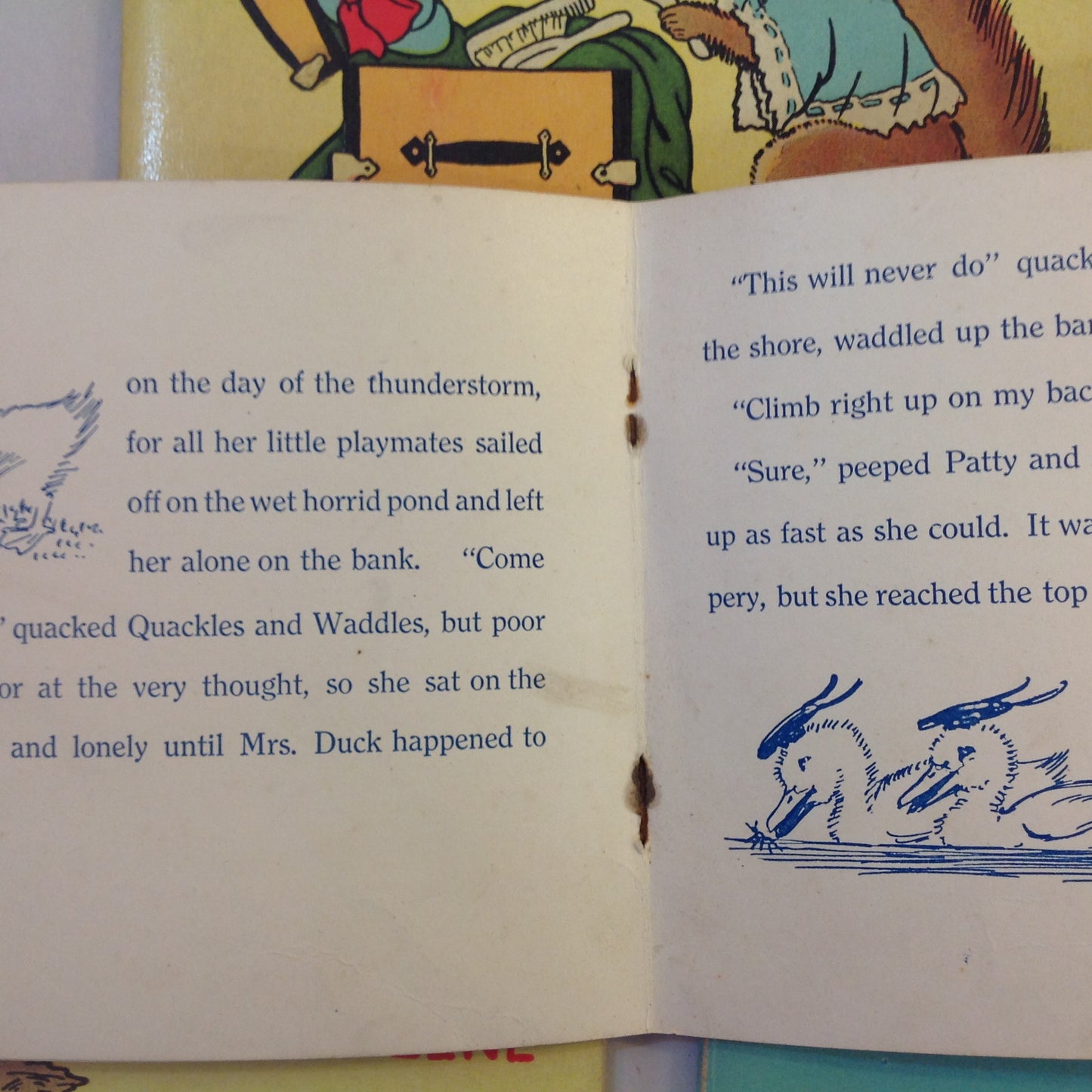 Vintage 1917 Children's Paperback MAKE BELIEVE GIFT BOX Four Volume Book Set Julia Greene