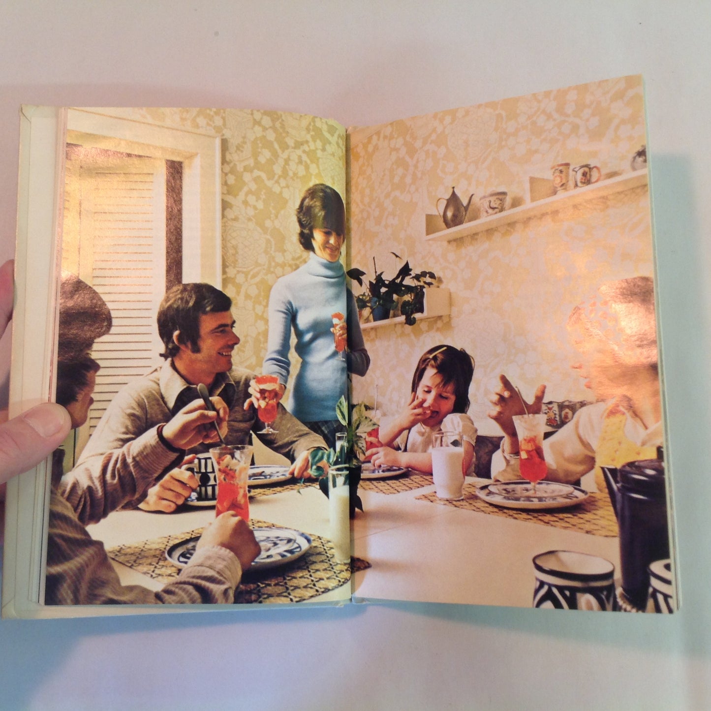 Vintage 1975 Hardcover Cookbook The New Joys of Jell-O Gelatin Dessert Recipe Book