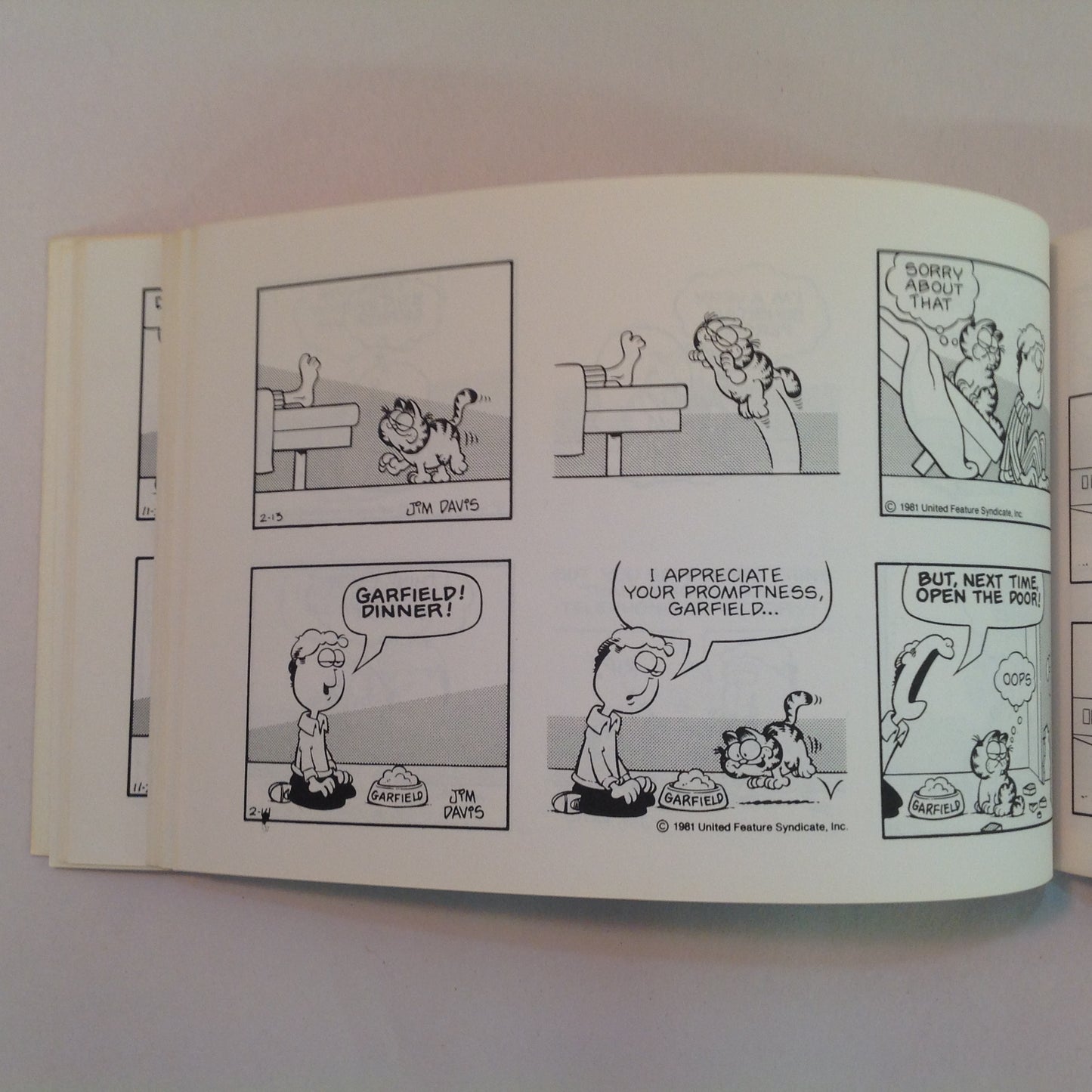 Vintage 1982 Trade Paperback Garfield Takes the Cake: His Fifth Book Jim Davis First Edition