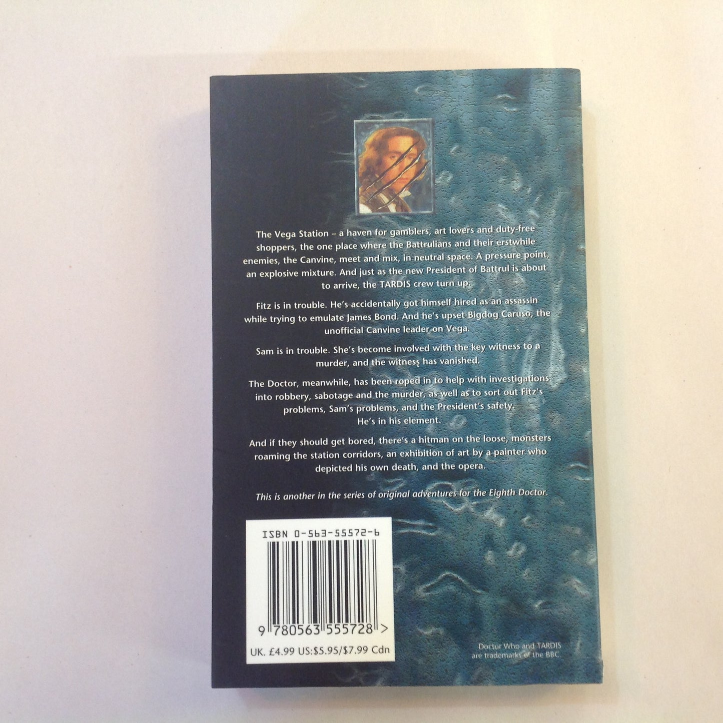 Vintage 1999 Mass Market Paperback Doctor Who: Demontage Justin Richards First Edition