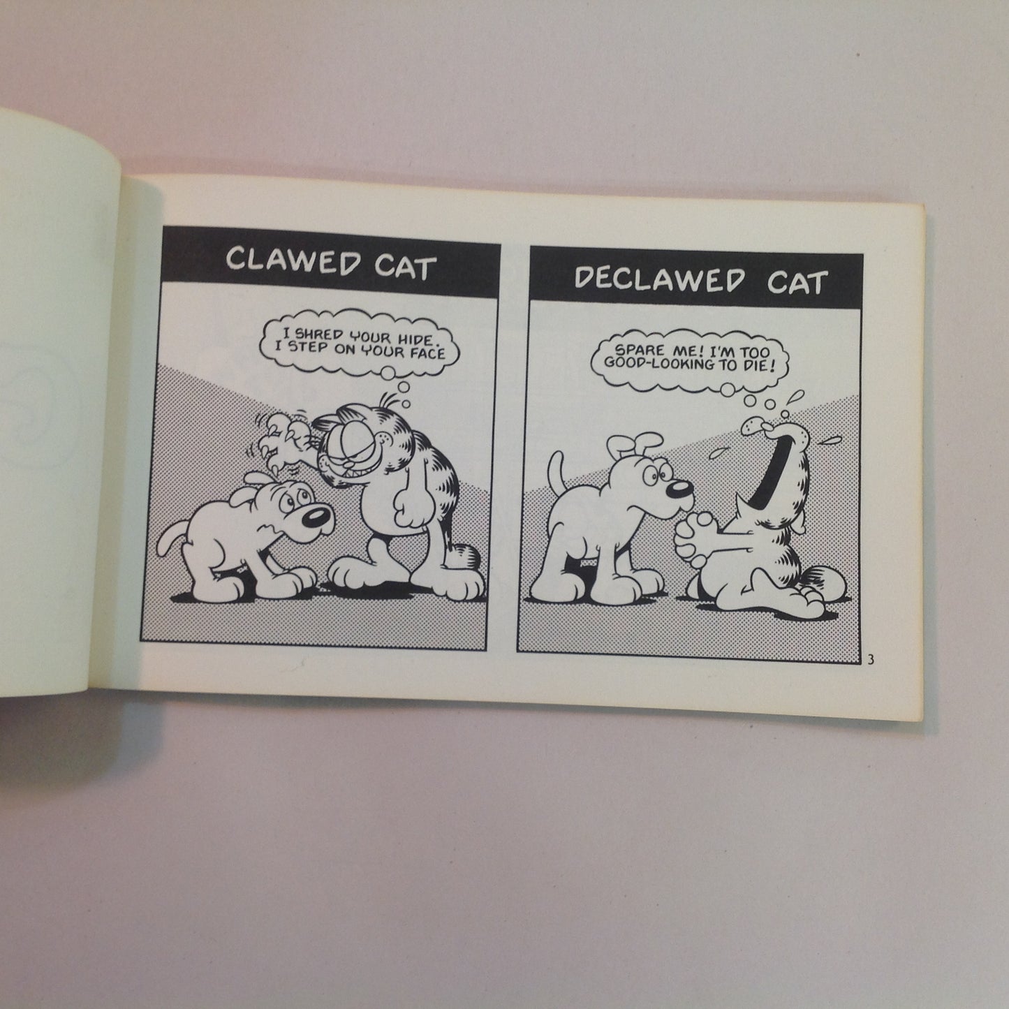 Vintage 1986 Trade Paperback The Unabridged Uncensored Unbelievable Garfield Jim Davis First Edition