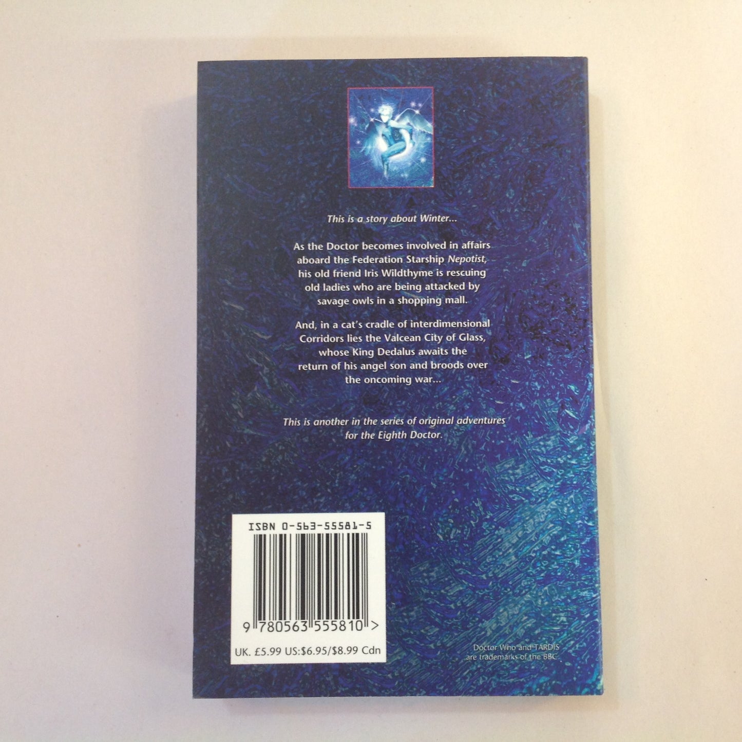 Vintage 1999 Mass Market Paperback Doctor Who: The Blue Angel Paul Magrs & Jeremy Hoad First Edition