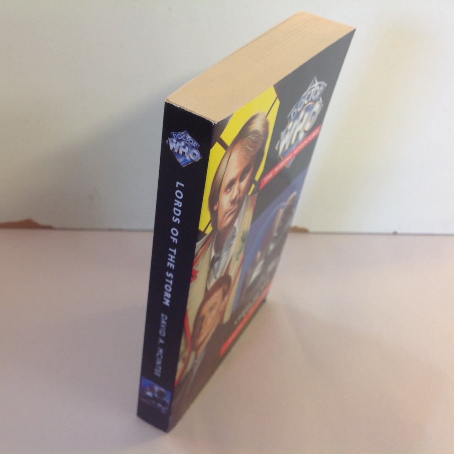 Vintage 1995 Mass Market Paperback Doctor Who: The Missing Adventures: Lords of the Storm David A. McIntee First Edition