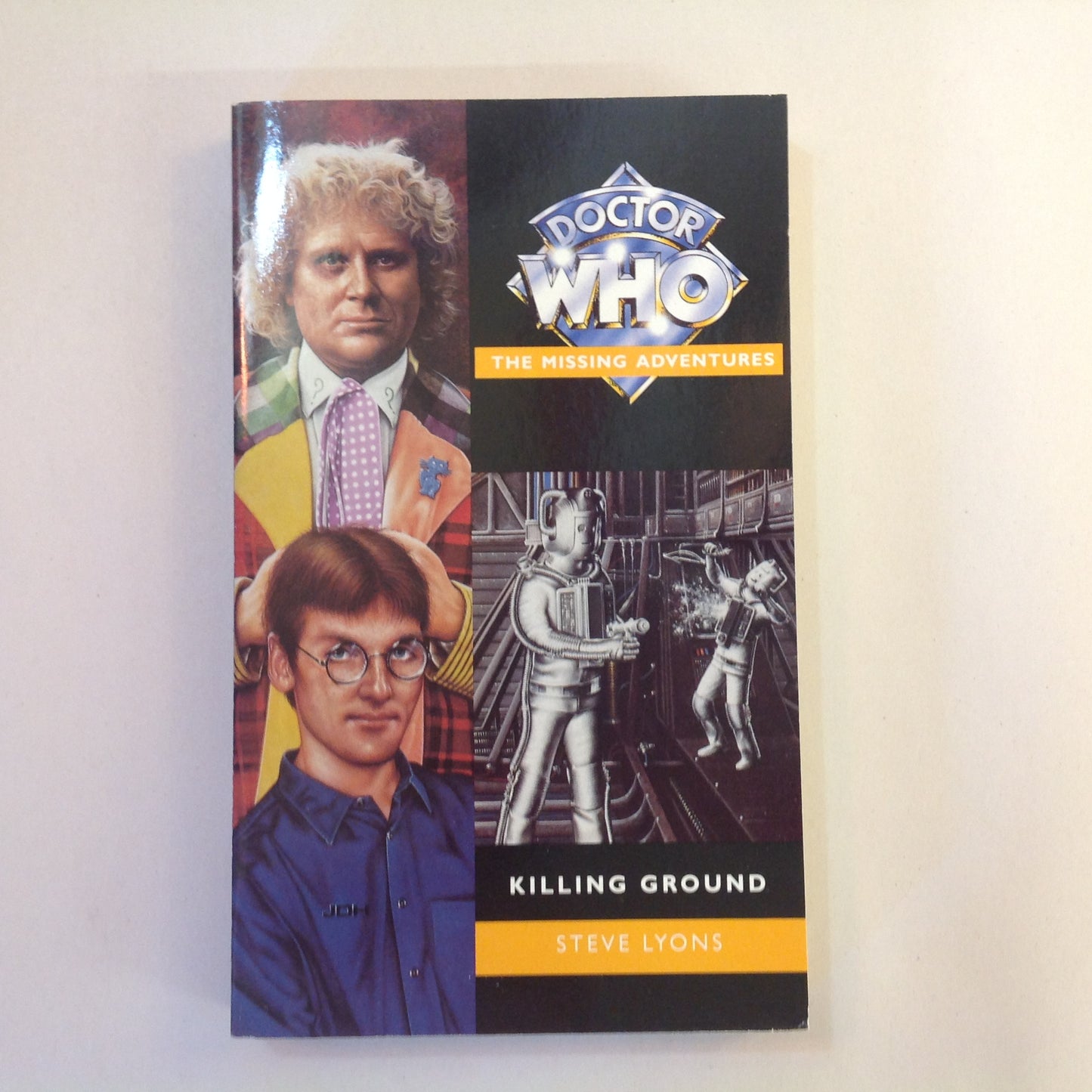 Vintage 1996 Mass Market Paperback Doctor Who The Missing Adventures: Killing Ground Steve Lyons First Edition