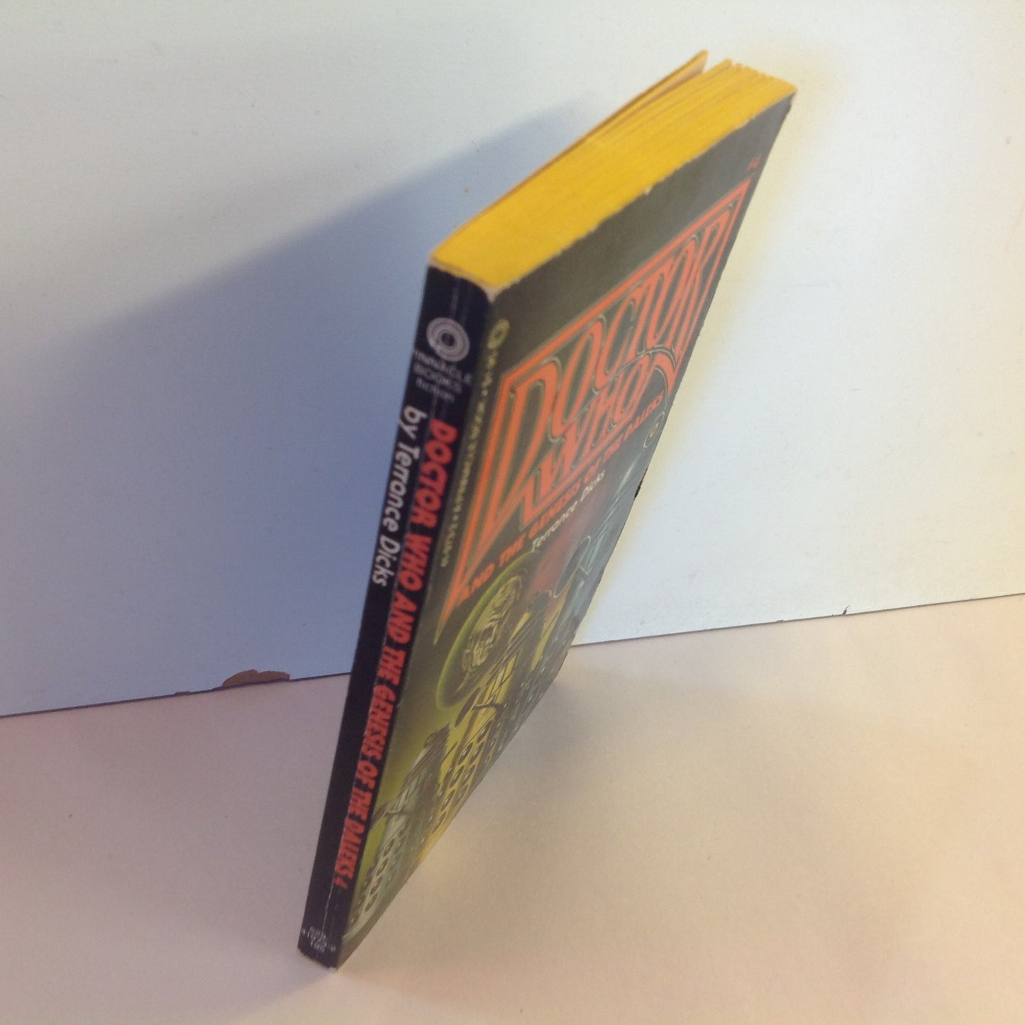 Vintage 1982 Mass Market Paperback Doctor Who #4: Doctor Who and the Genesis of the Daleks