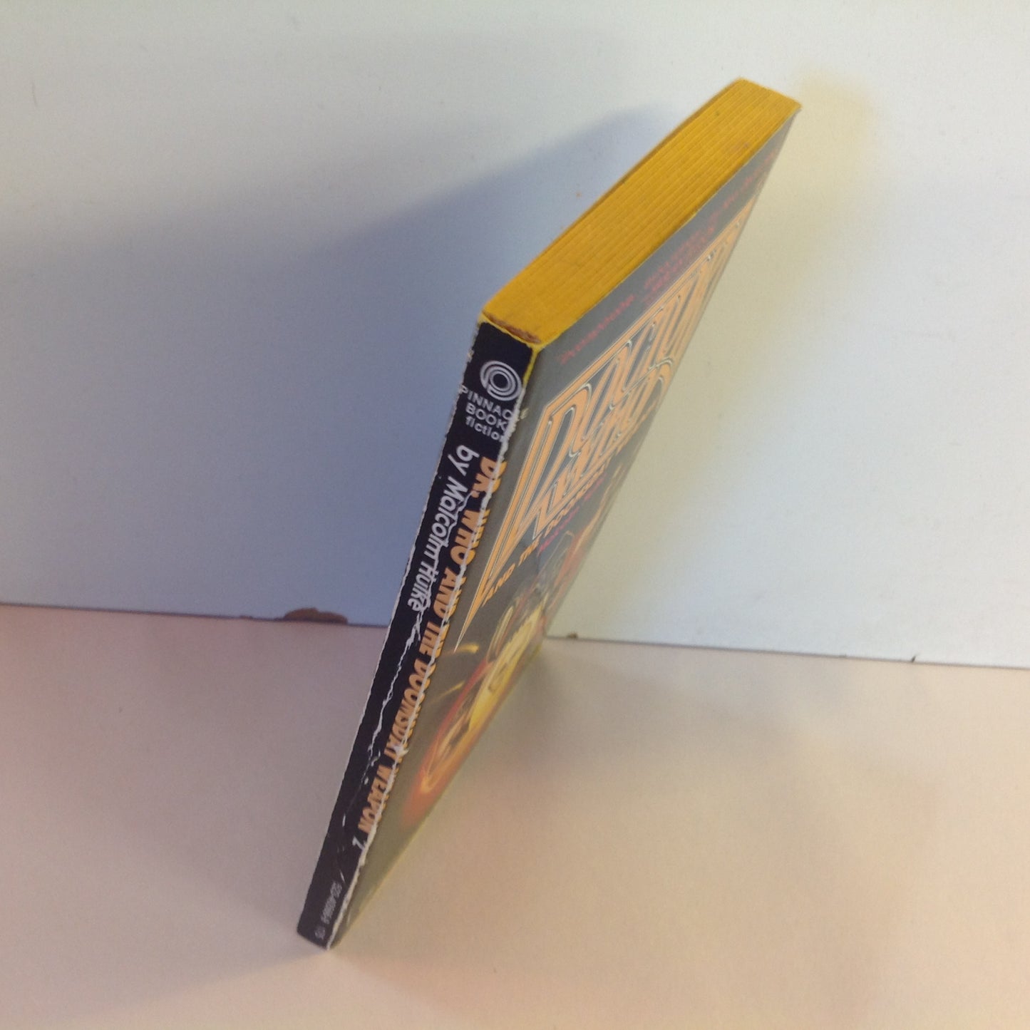 Vintage 1979 Mass Market Paperback Doctor Who #2: Doctor Who and the Doomsday Weapon