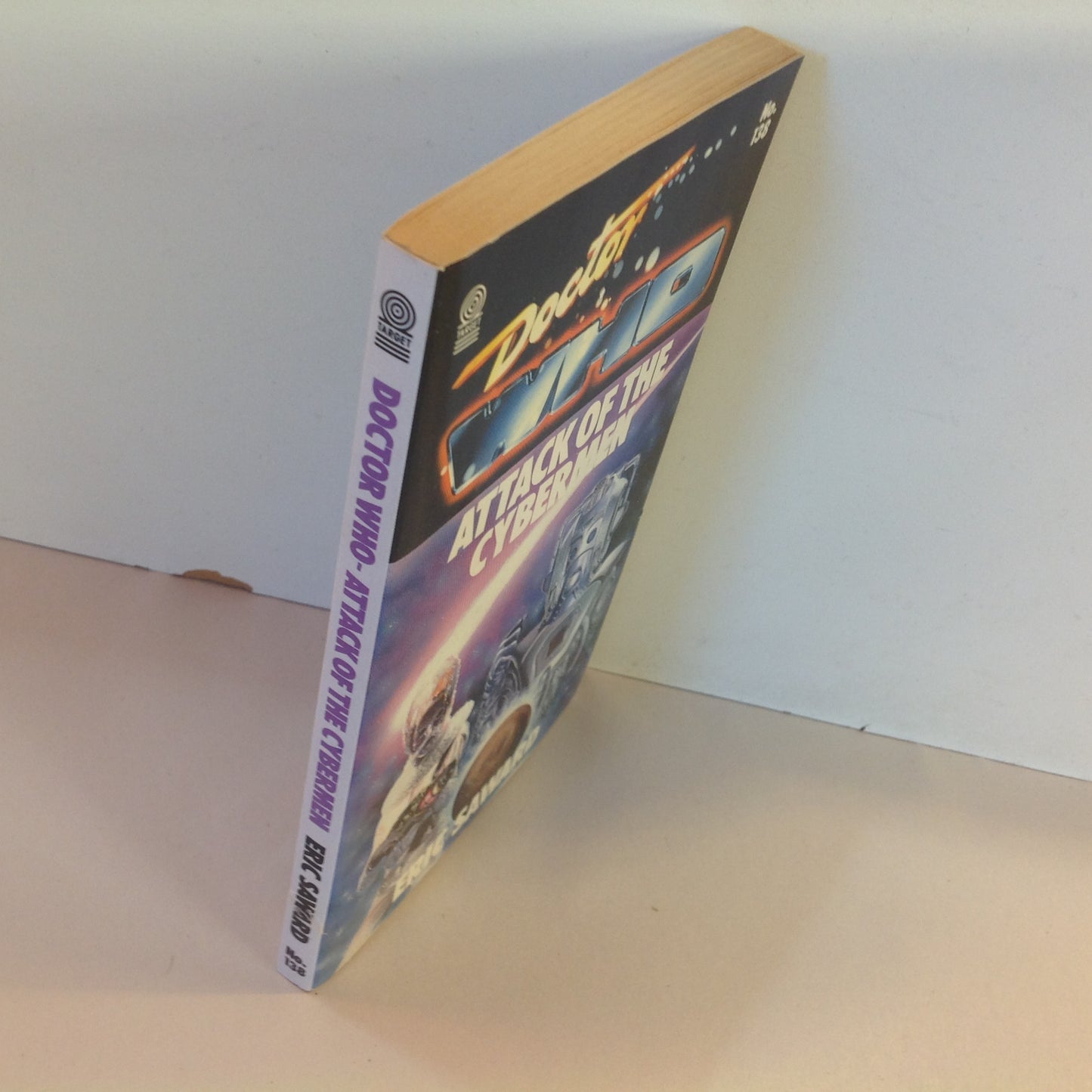 Vintage 1989 Mass Market Paperback Doctor Who: Attack of the Cybermen Eric Saward