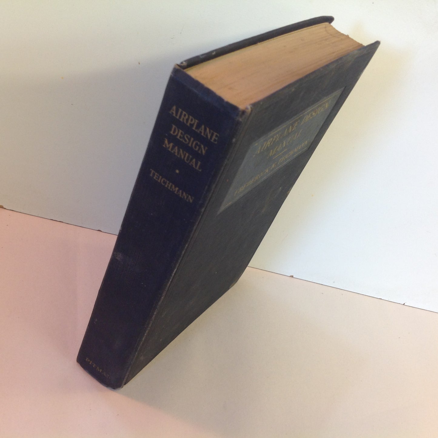 Vintage 1942 Hardcover Airplane Design Manual Frederick K. Teichmann