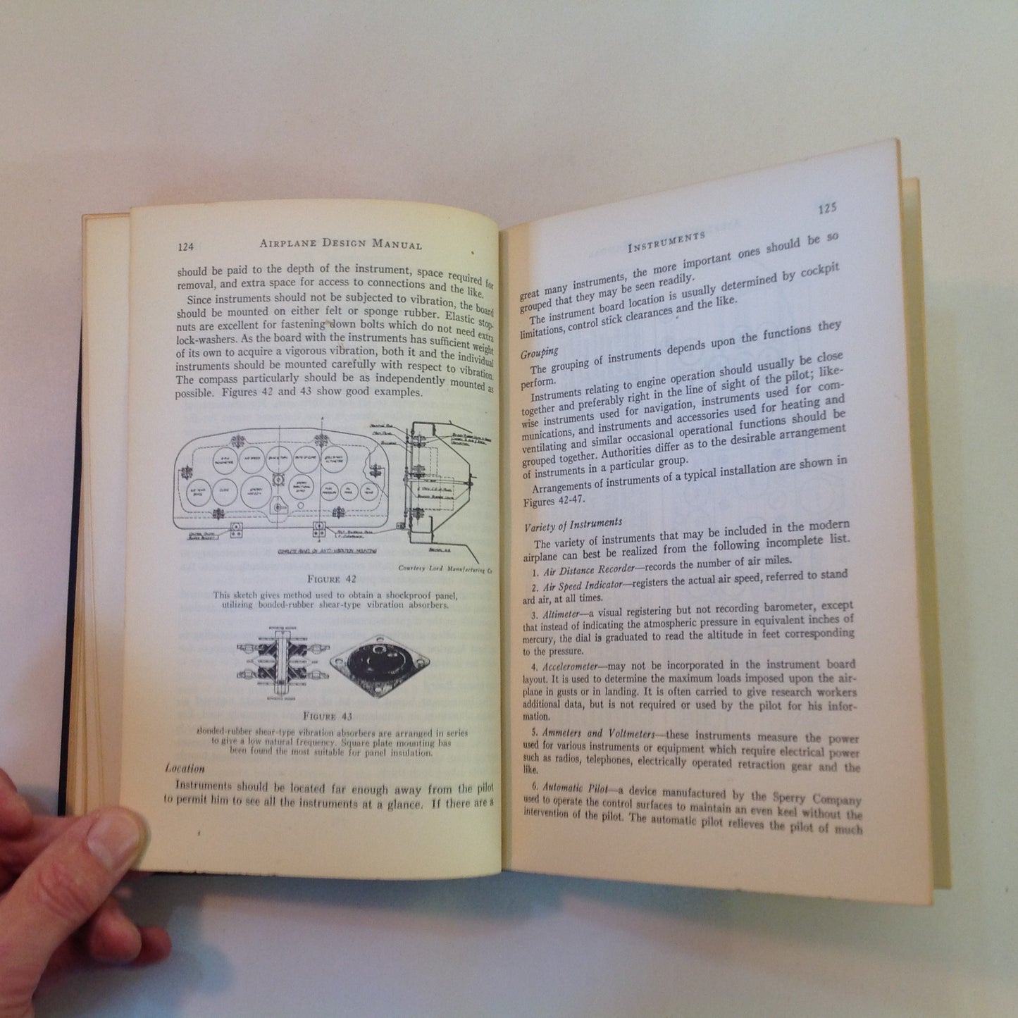 Vintage 1942 Hardcover Airplane Design Manual Frederick K. Teichmann