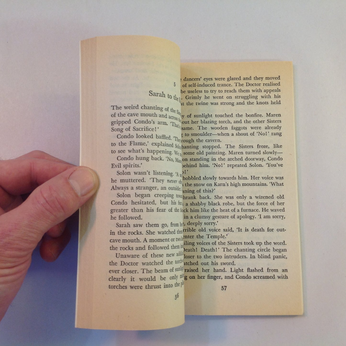Vintage 1981 Mass Market Paperback Doctor Who and the Brain of Morbius Terrance Dicks