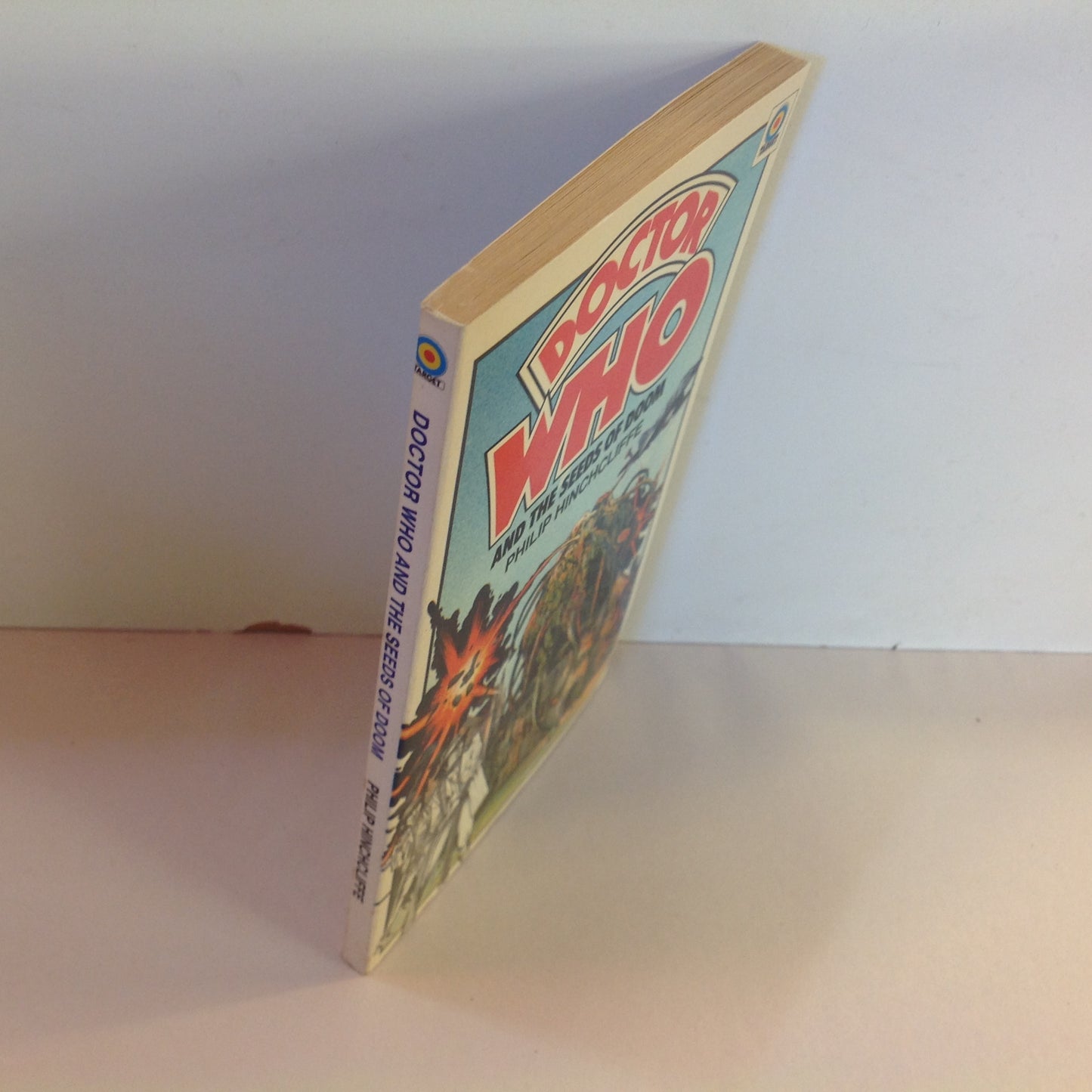 Vintage 1980 Mass Market Paperback Doctor Who and the Seeds of Doom Philip Hinchcliffe