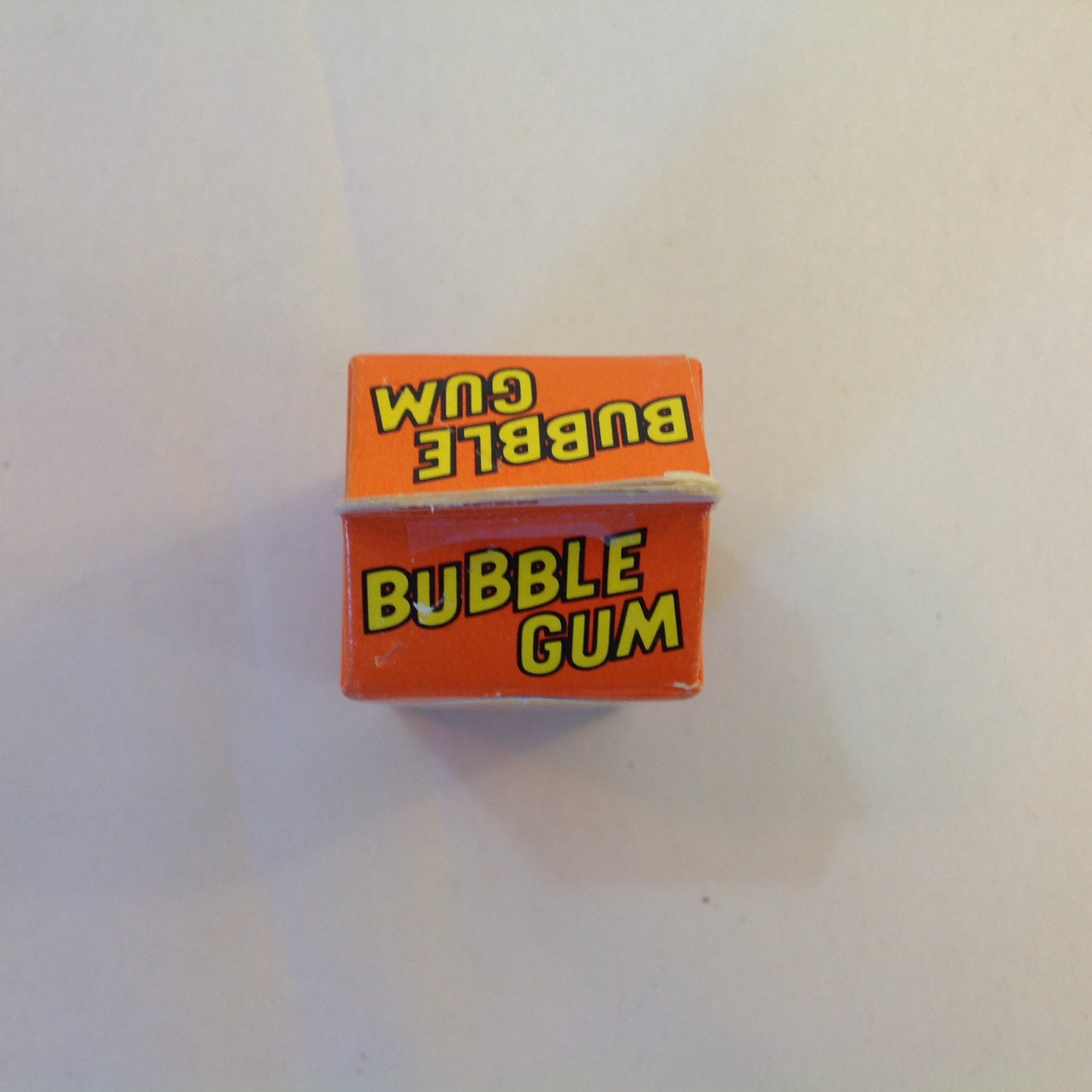 Vintage 1981 Unopened Topps Orange Juice Bubble Gum 1 ox Candy Container