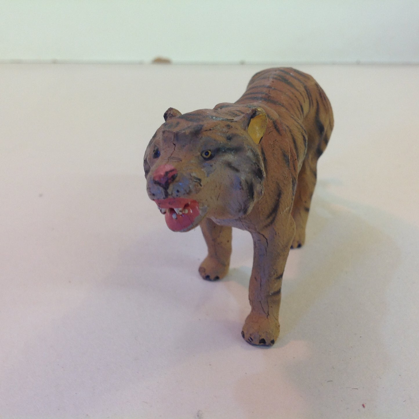 Vintage 1910's-20's Composite Circus Animal Figure Bengal Tiger