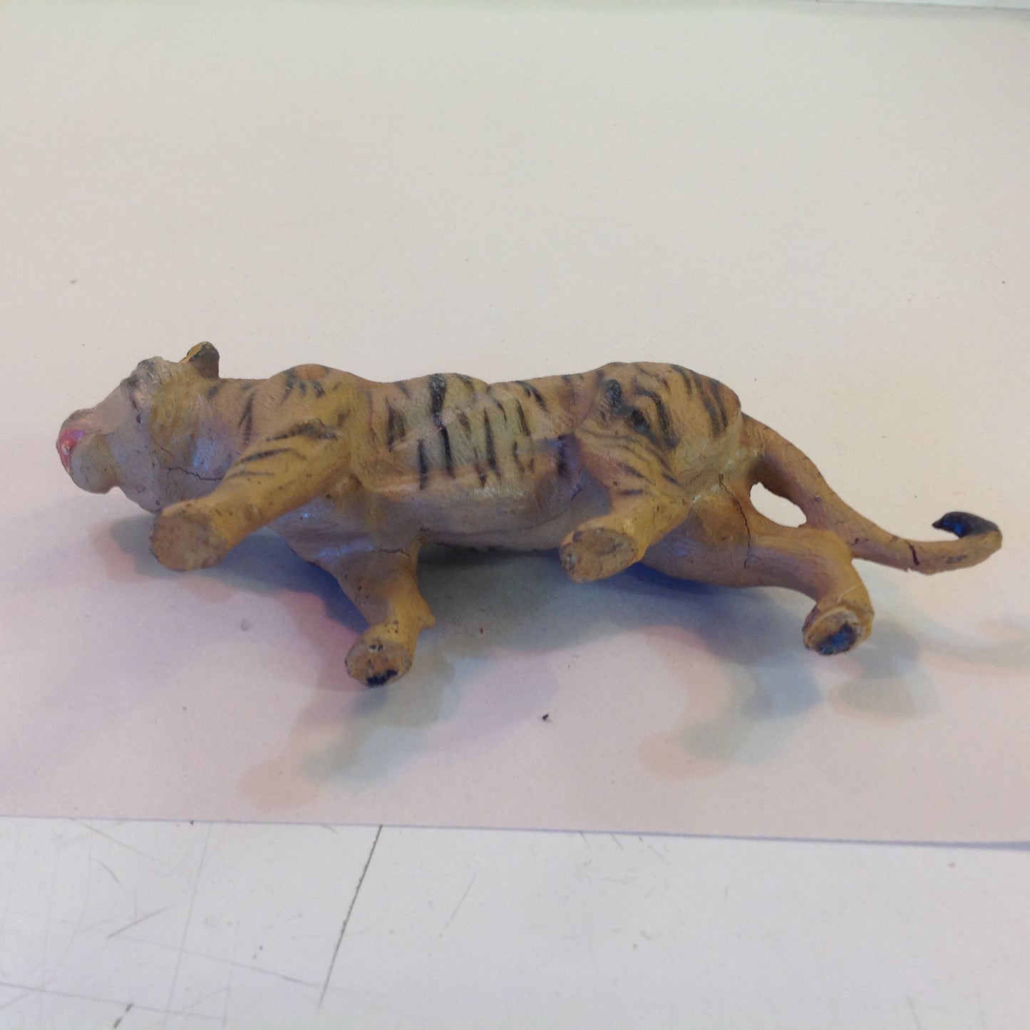 Vintage 1910's-20's Composite Circus Animal Figure Bengal Tiger