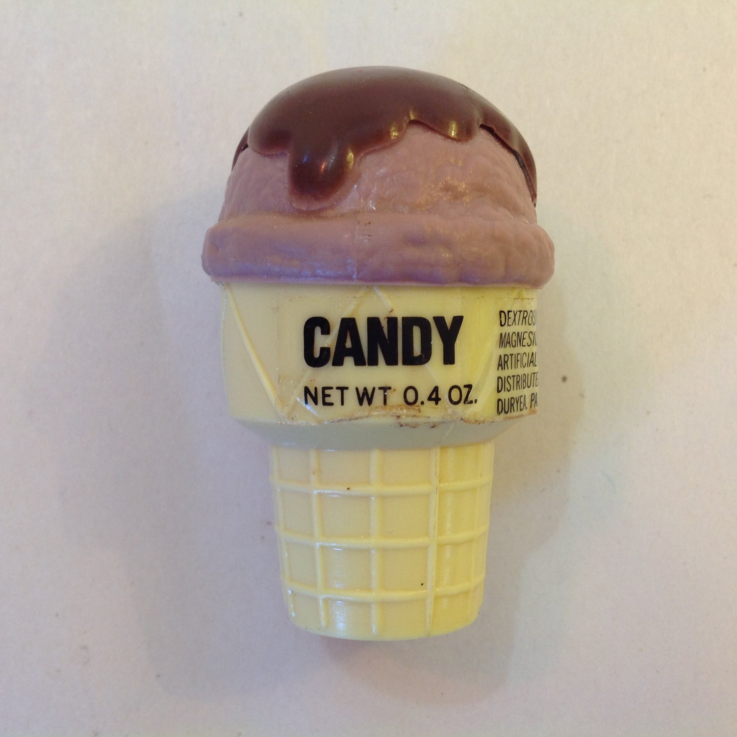 Vintage 1982 Unopened Topps Ice Cream Cone Candy Container